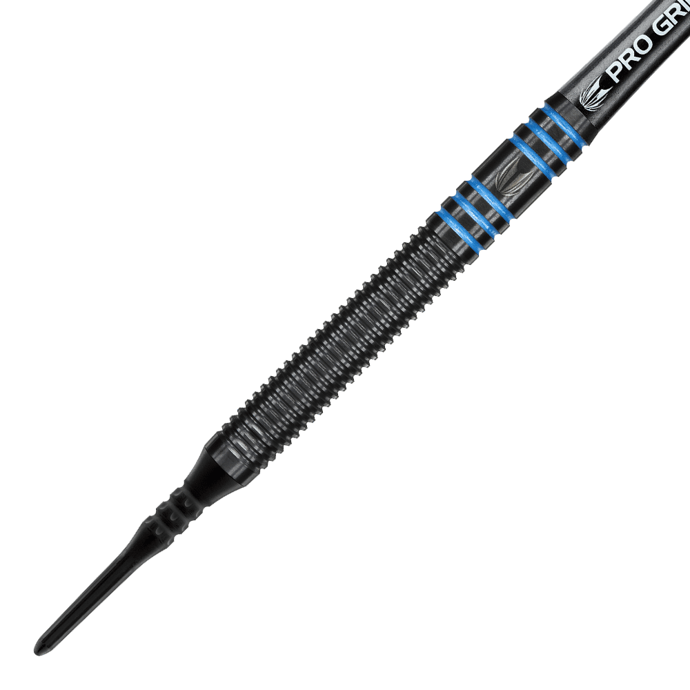 Target Vapor8 Black Blue Soft Darts