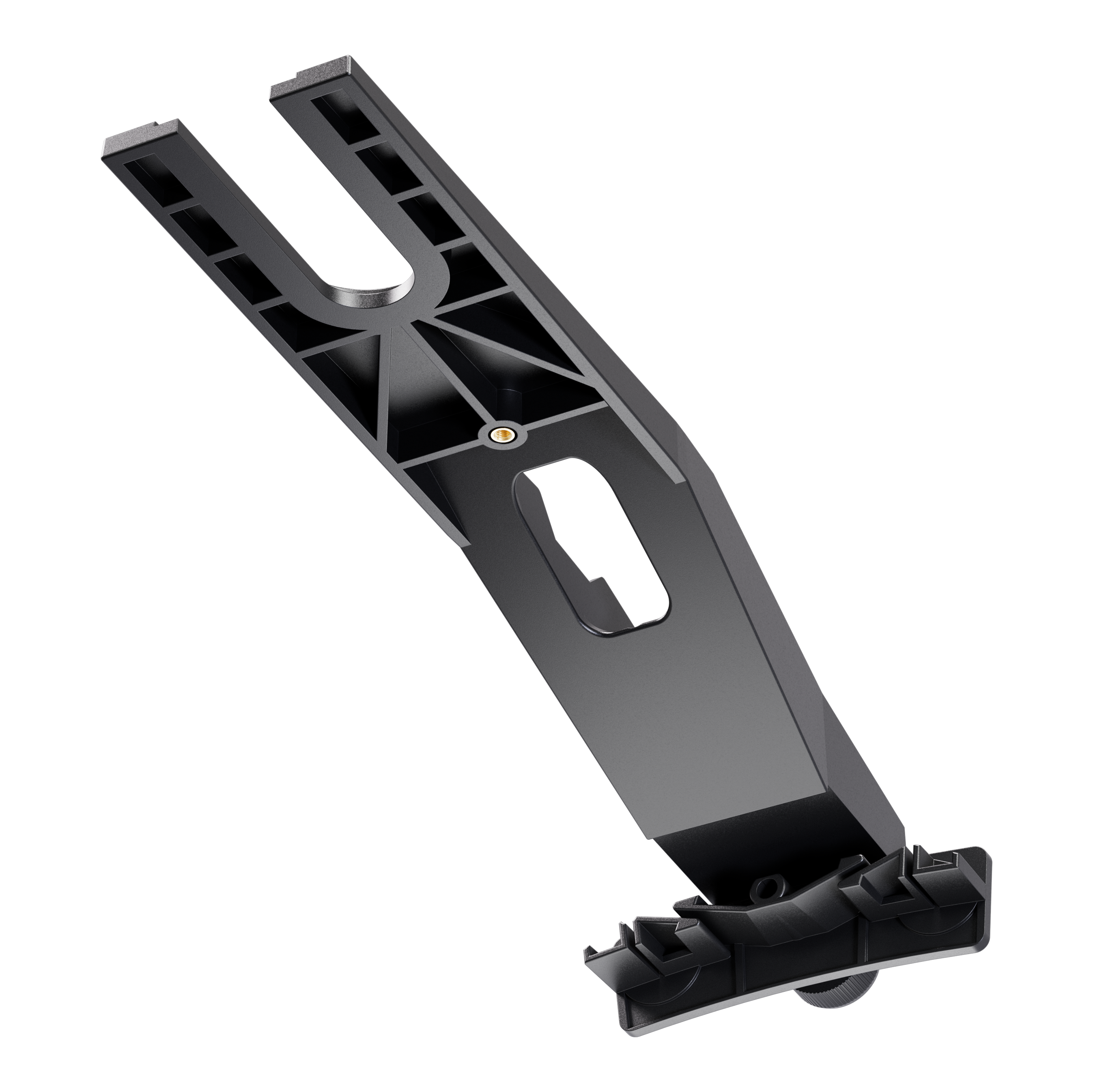 Dargestellt wird der Target OMNI VIRT Kamera Arm. Das Produkt wird zum Anbringen einer Kamera für das Dartspiel verwendet.