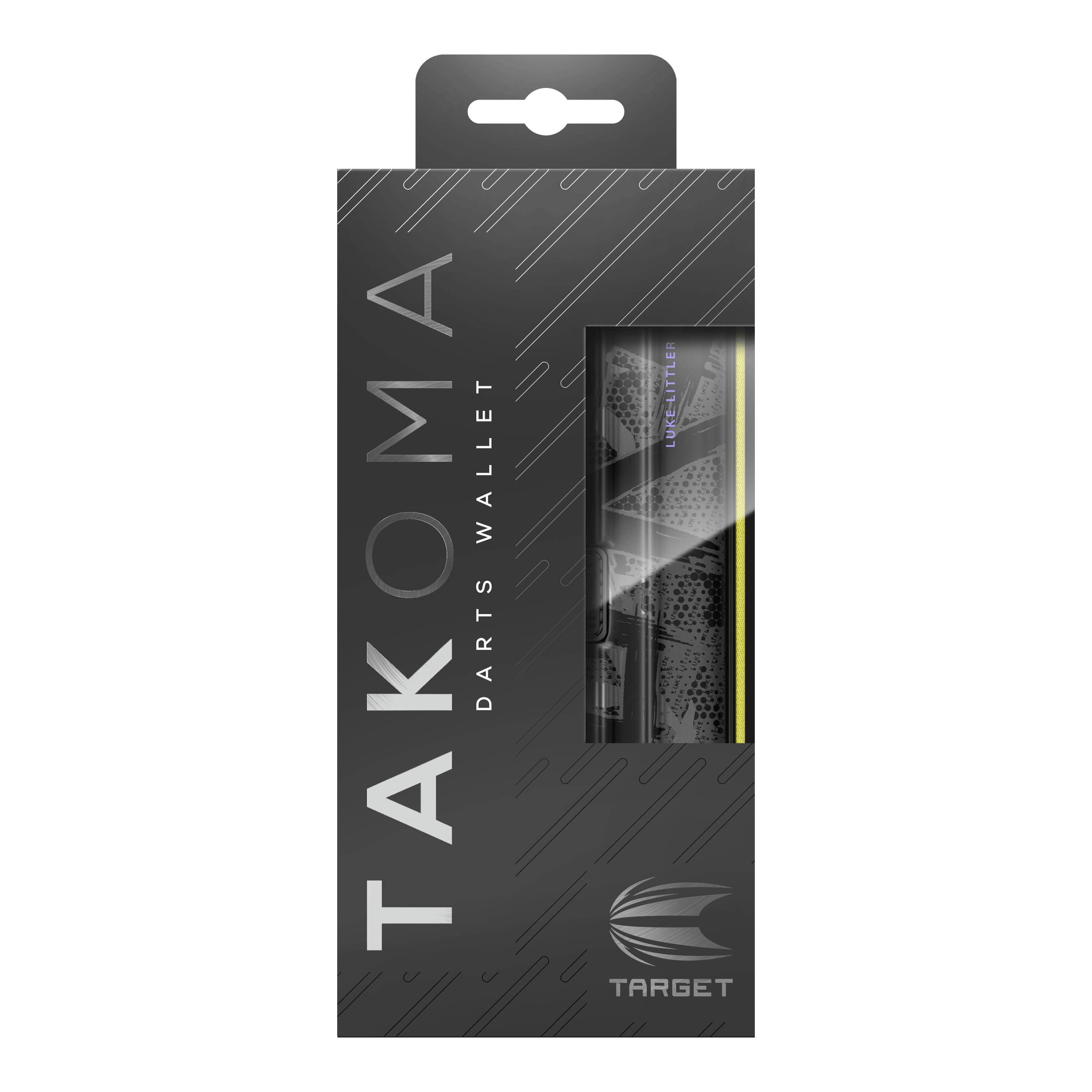 Takoma Ghost Series Luke Littler dart case Das Bild zeigt das Takoma Ghost Series Luke Littler Dartcase. Das Dartcase kommt aus einer speziellen Sammlung und ist für Dartspieler entworfen.