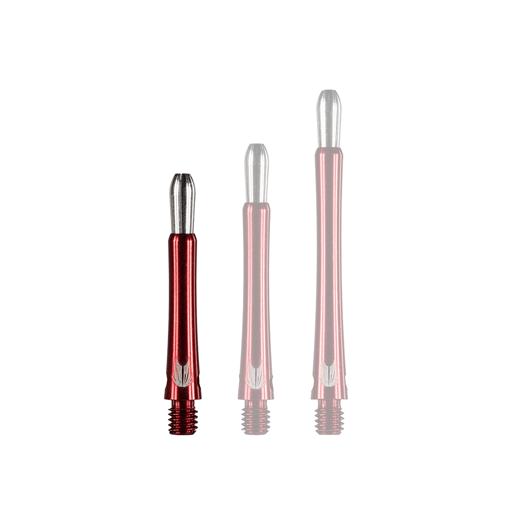 Target Grip Style Aluminium Shafts - Rot