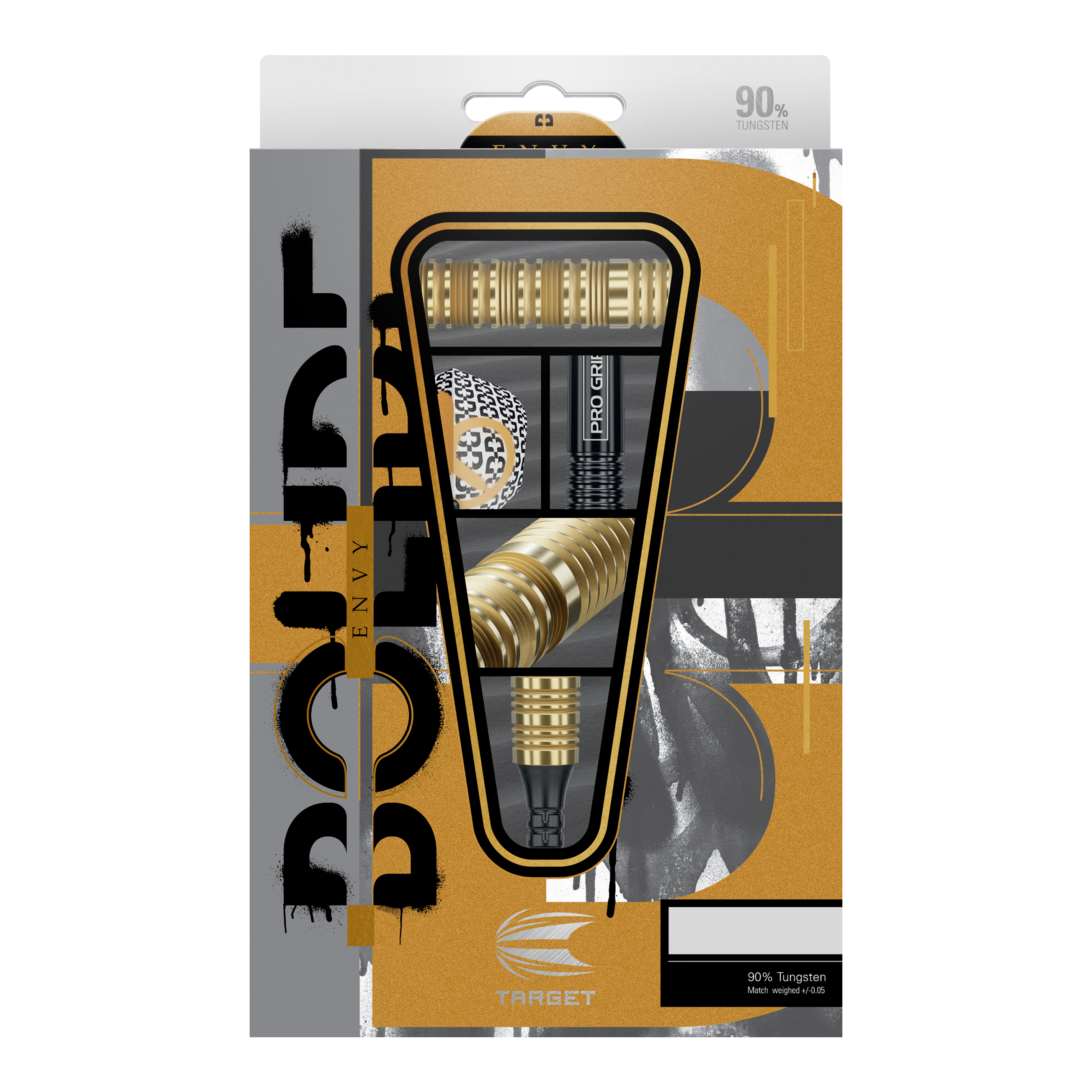 Hier wird das Produkt Target Bolide Envy 10 Softdarts präsentiert. Perfekt geeignet für ambitionierte Dartspieler.