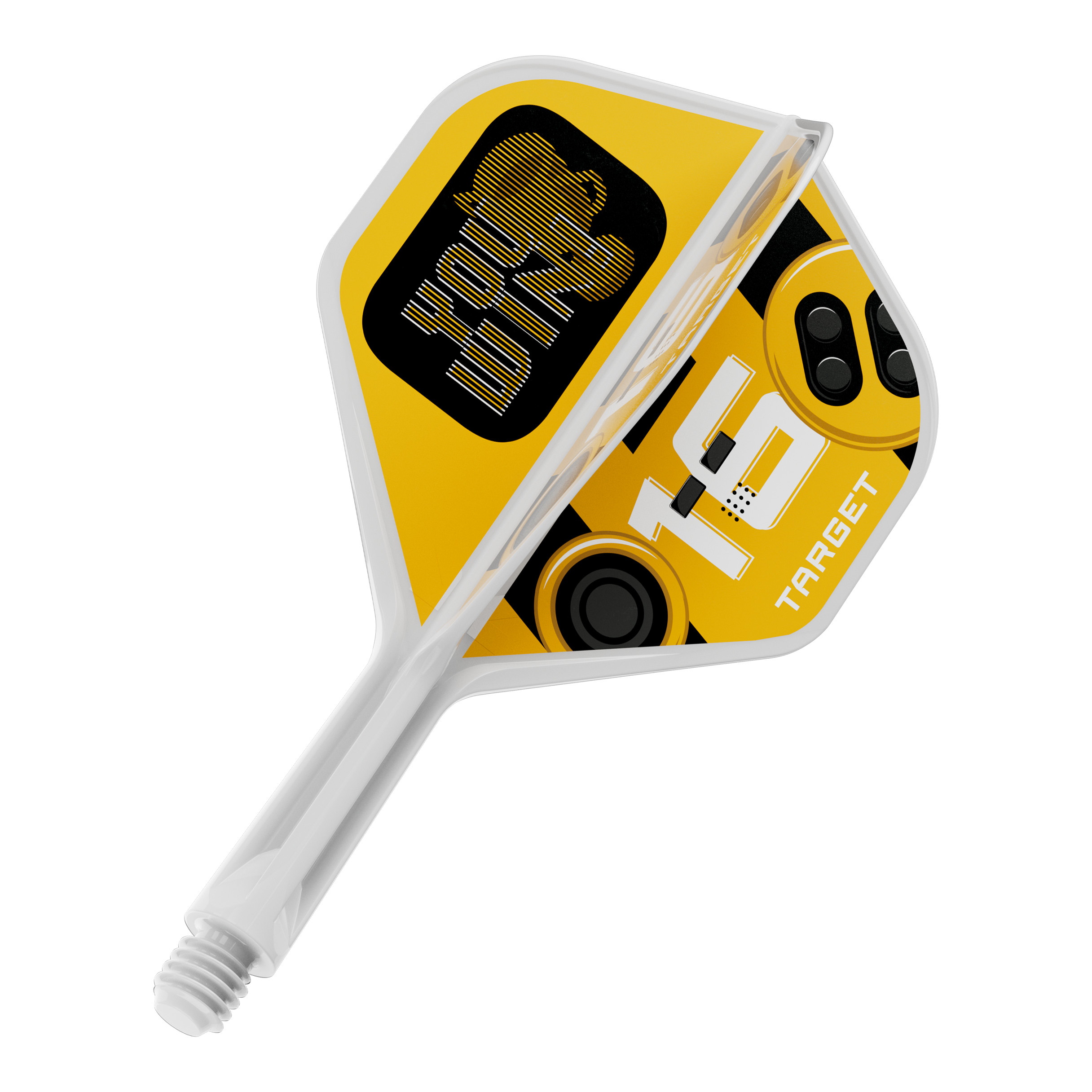 Abgebildet ist ein Produkt mit dem Dateinamen 410591_Target_K-Flex_YouWin_No2_Standard_Flights_19mm_1. Es handelt sich um ein Dartzubehör-Teil, vermutlich ein Dart-Flight.