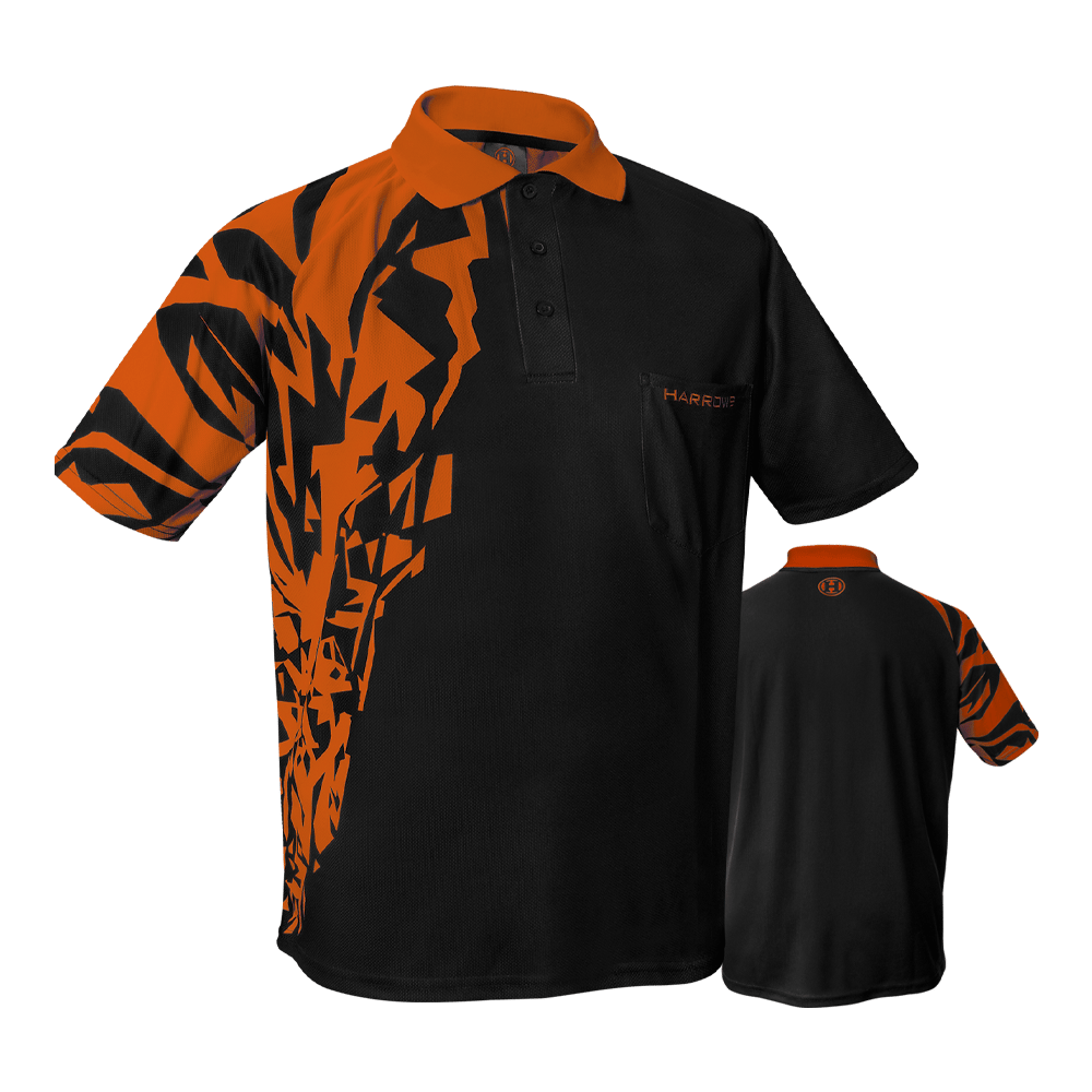 Harrows Rapide Darts Shirt - Orange