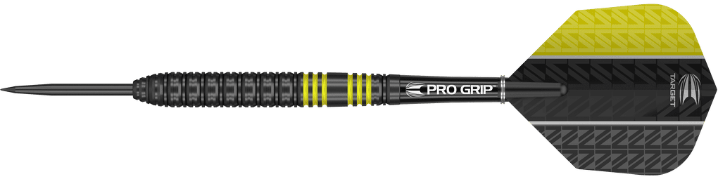 Target Vapor8 Black Yellow steel darts