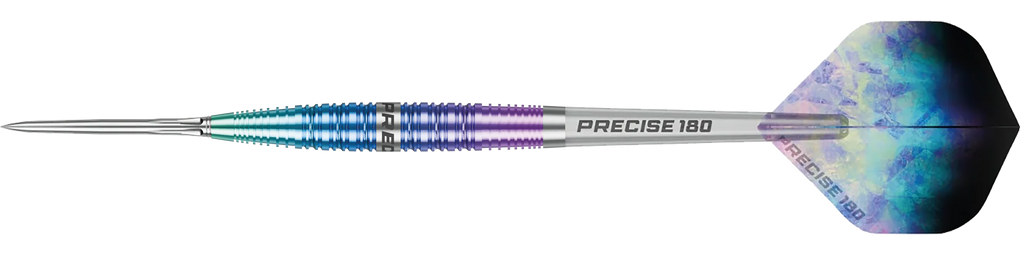Precise 180 Northern Lights steel darts
