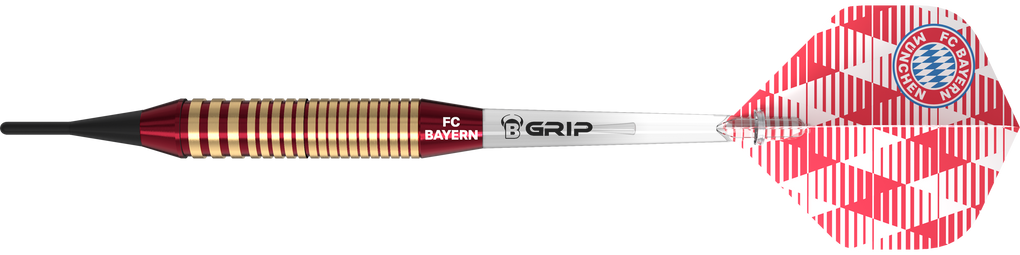 Bulls FC Bayern Munich Brass Soft Darts - 18g