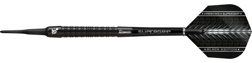 Harrows Supergrip Black Edition soft darts