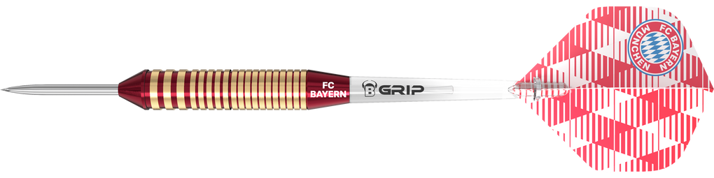Bulls FC Bayern Munich Brass Steel Darts - 21g