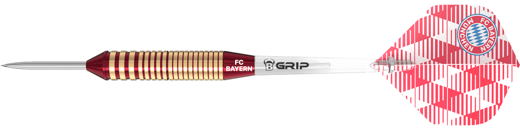 Bulls FC Bayern Munich Brass Steel Darts - 21g