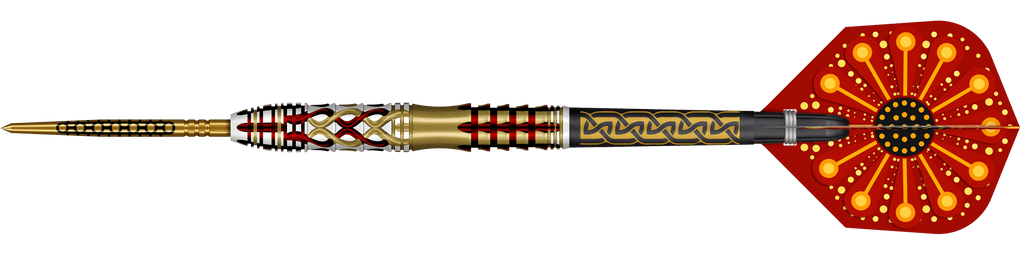 Shot Goths Alaric Turbo Point Steel Darts - 23g