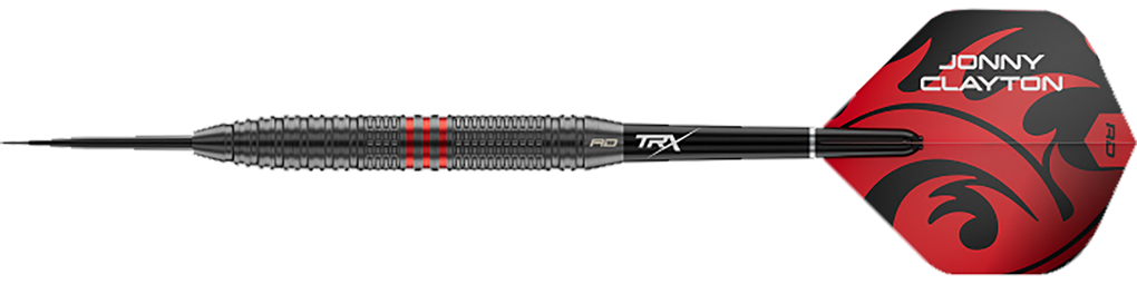 Red Dragon Jonny Clayton Core Brass Steeldarts - 21g