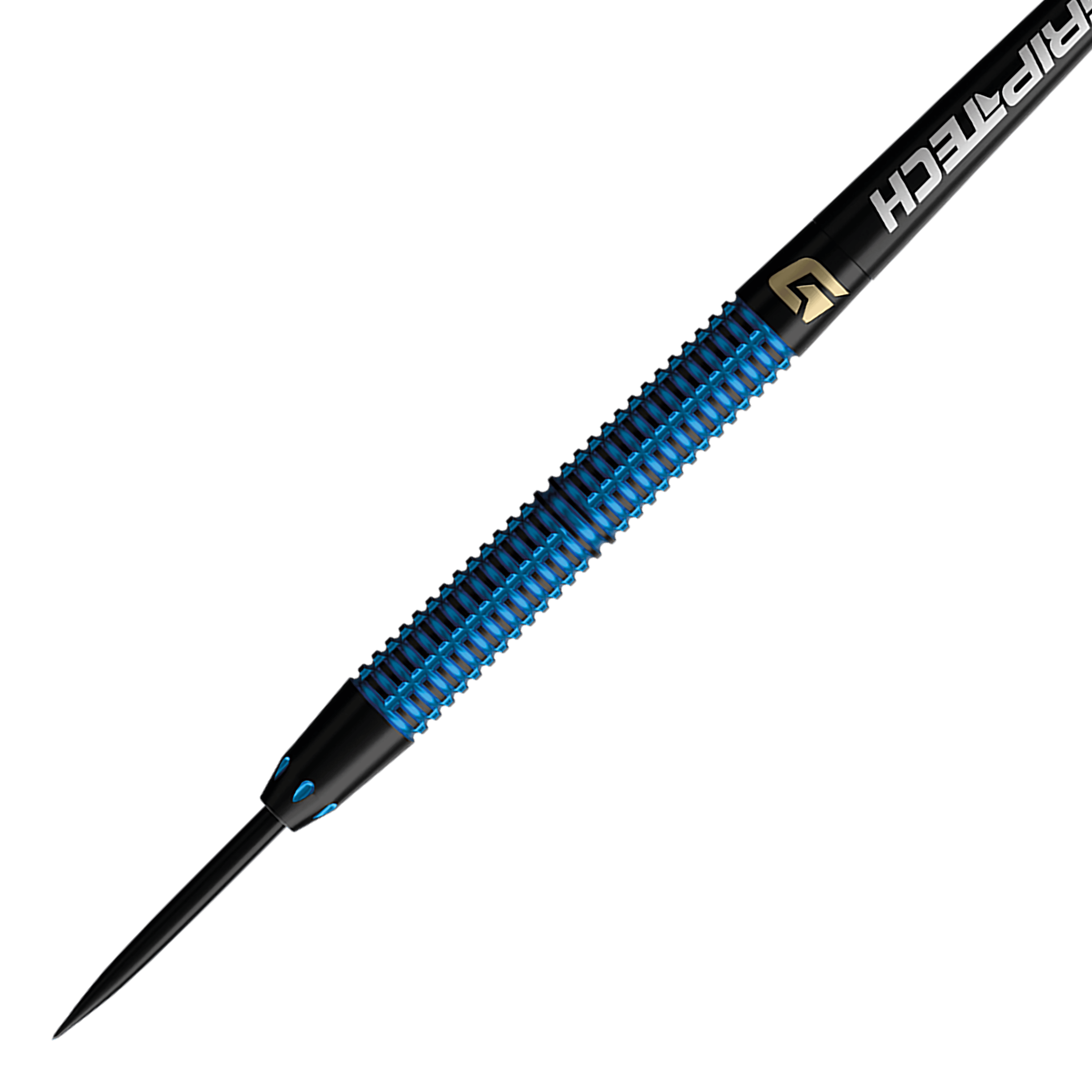 Hier sieht man die GOAT Athlete Black Tungsten Steeldarts. Sie sind speziell für Dart-Enthusiasten entwickelt.