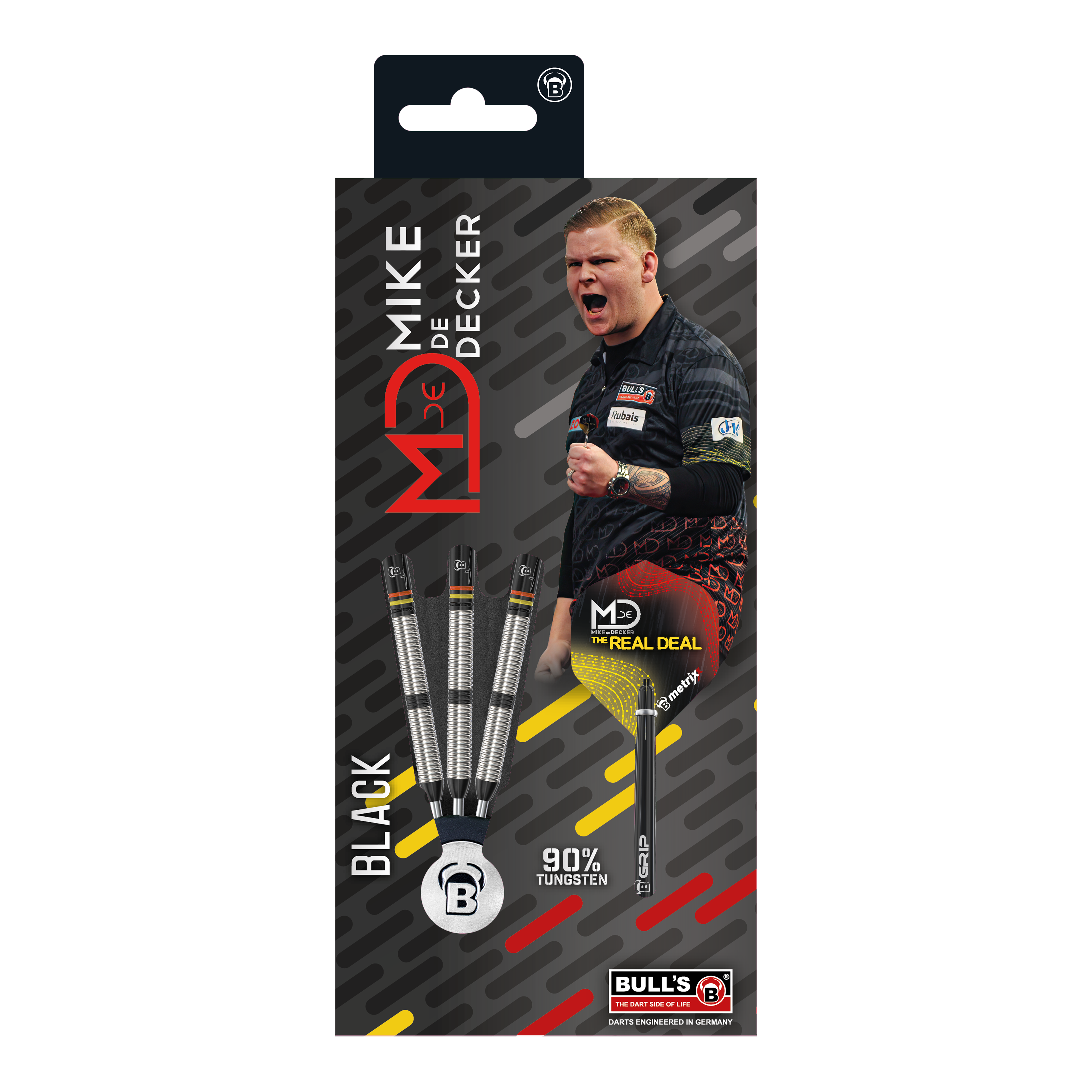 Bulls Mike de Decker Black Edition Steeldarts