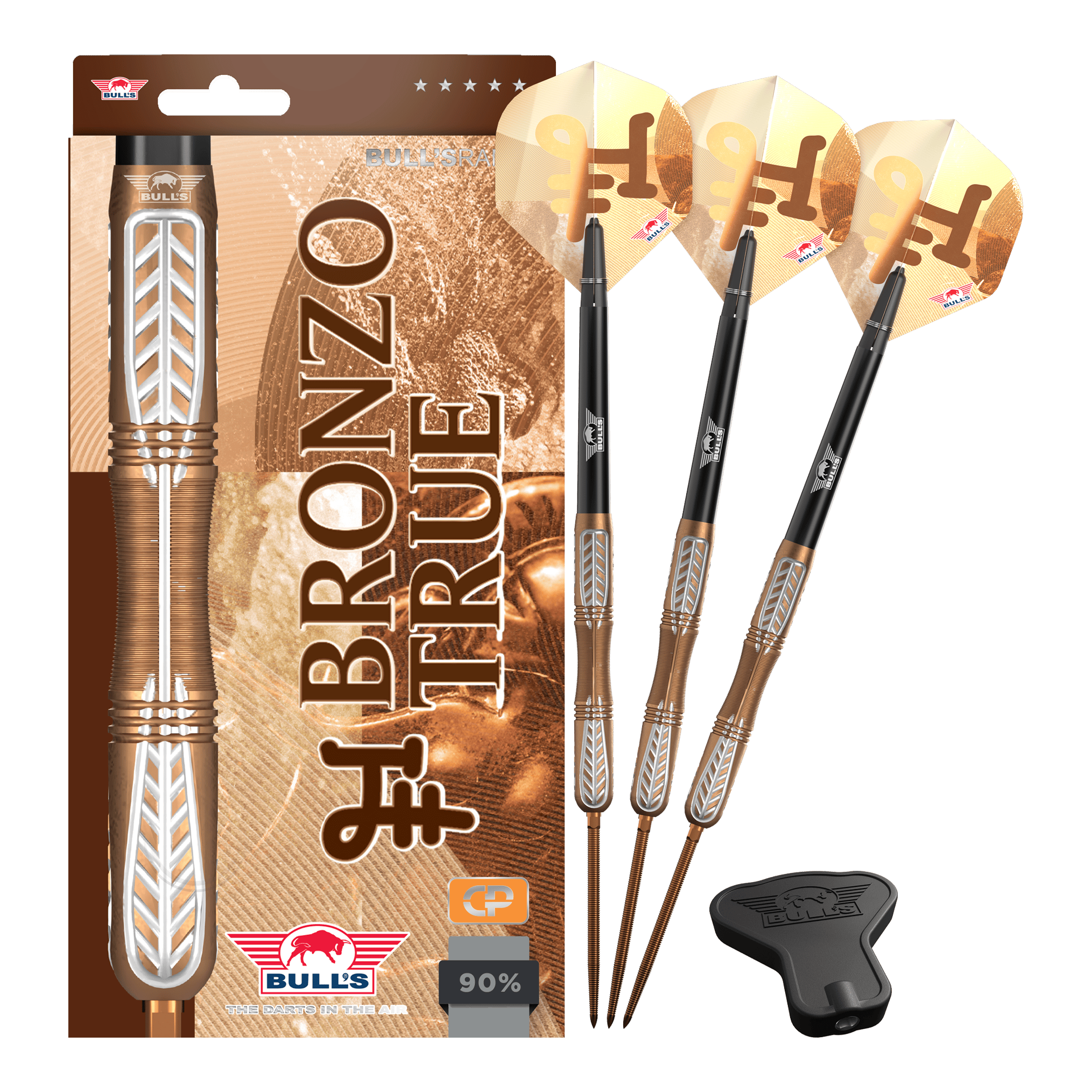 Bulls NL Bronzo True Convertible Point Steel Darts