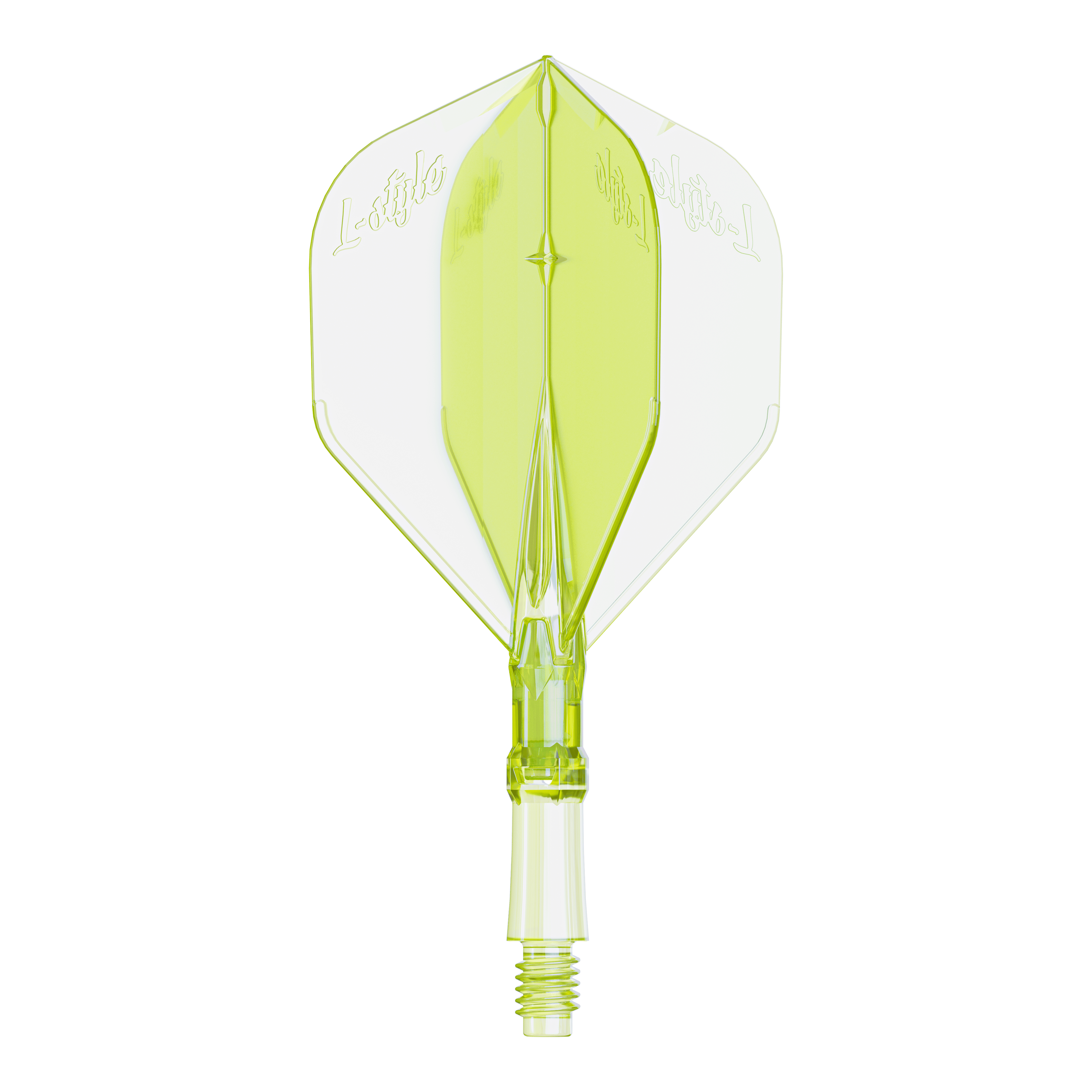 L-Style L-Sytem Flights - Neon Yellow Kleine Dart-Flights in auffälligem Neongelb, vermutlich für das L-System. Diese Flights bieten eine auffällige Farbalternative für Darts.