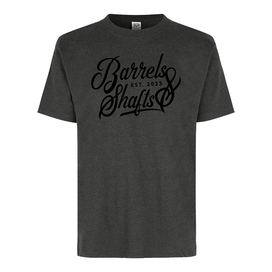 Barrels and Shafts T-Shirt - Graphite Gray