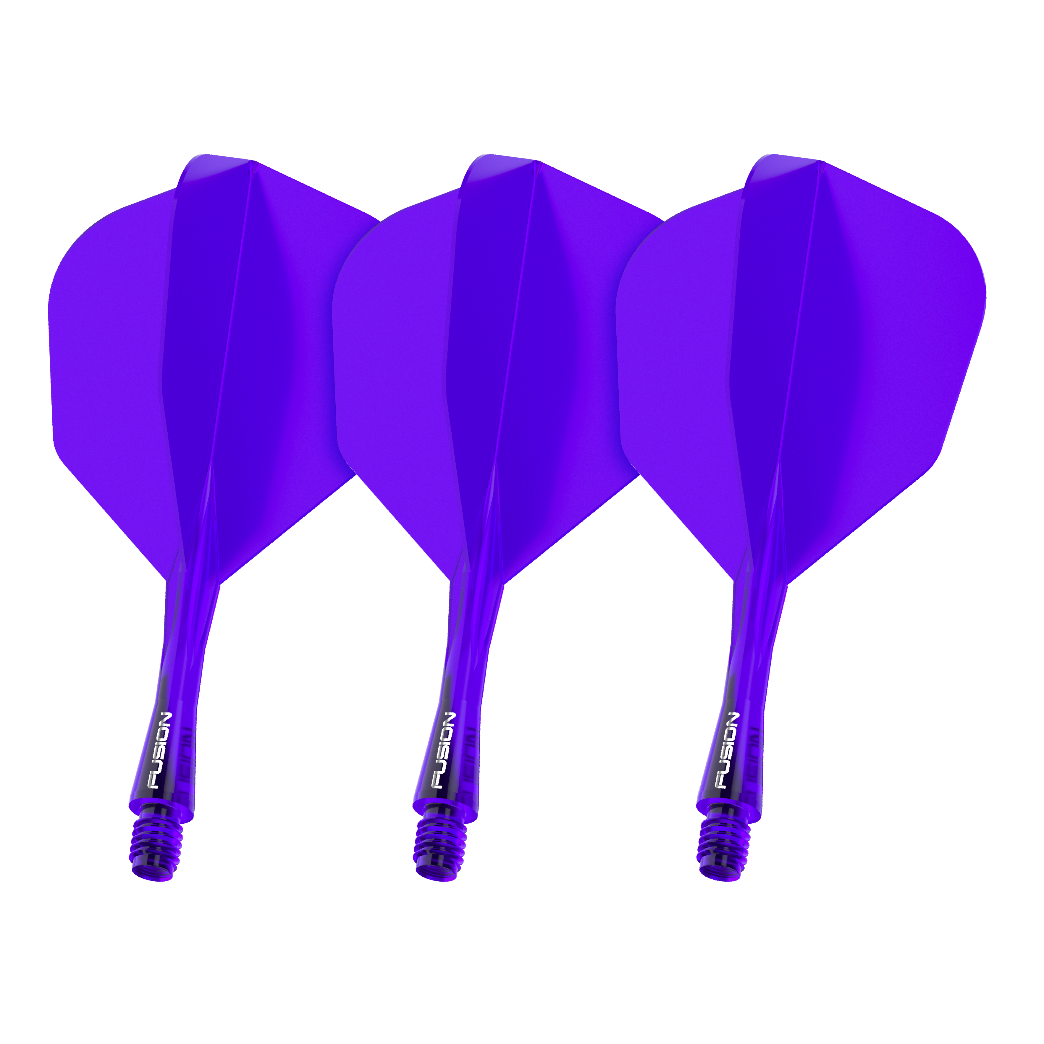 Winmau Fusion Flight Shaft System No6 Purple Zu sehen ist das Winmau Fusion Flight Shaft System No6 in Lila, 22mm, als 1 Set. Es ist ein lilafarbenes Dartzubehör zum Austausch an Dartpfeilen.