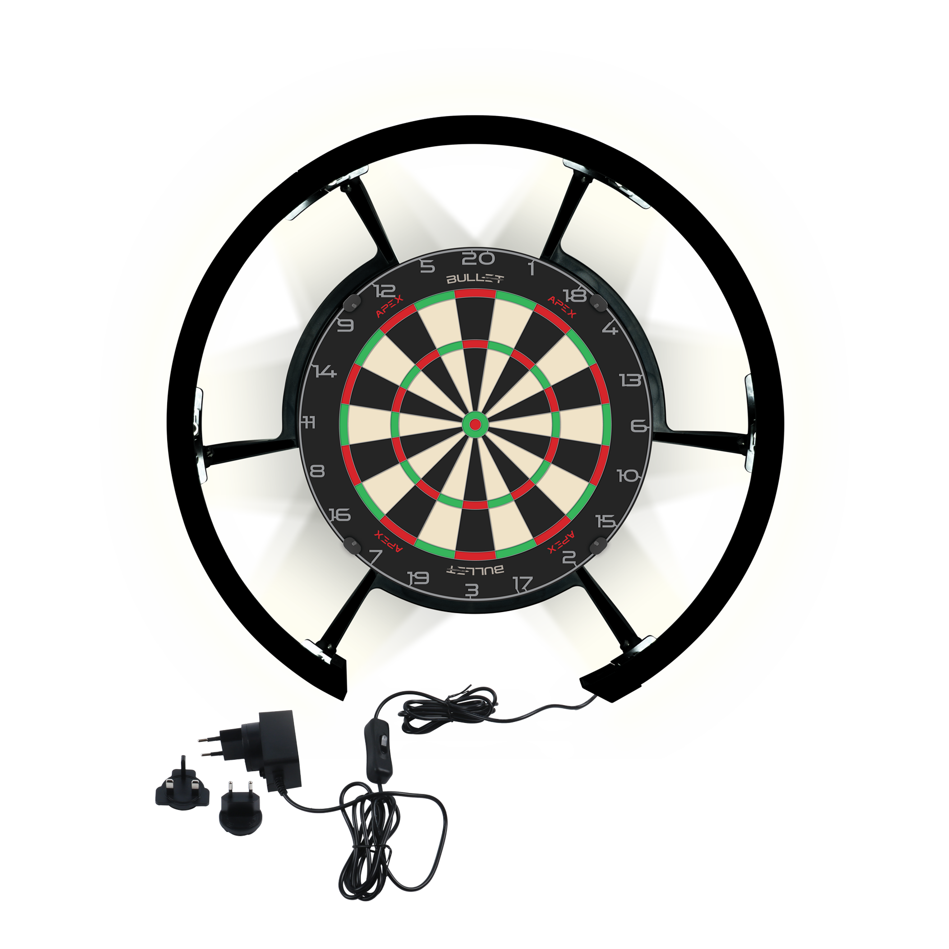 Bullet Radion 300 Lighting System Auf dem Bild ist das Bullet Radion 300 Beleuchtungs-System zu sehen. Dieses Produkt bietet vielseitige Einsatzmöglichkeiten in der Beleuchtungstechnik.