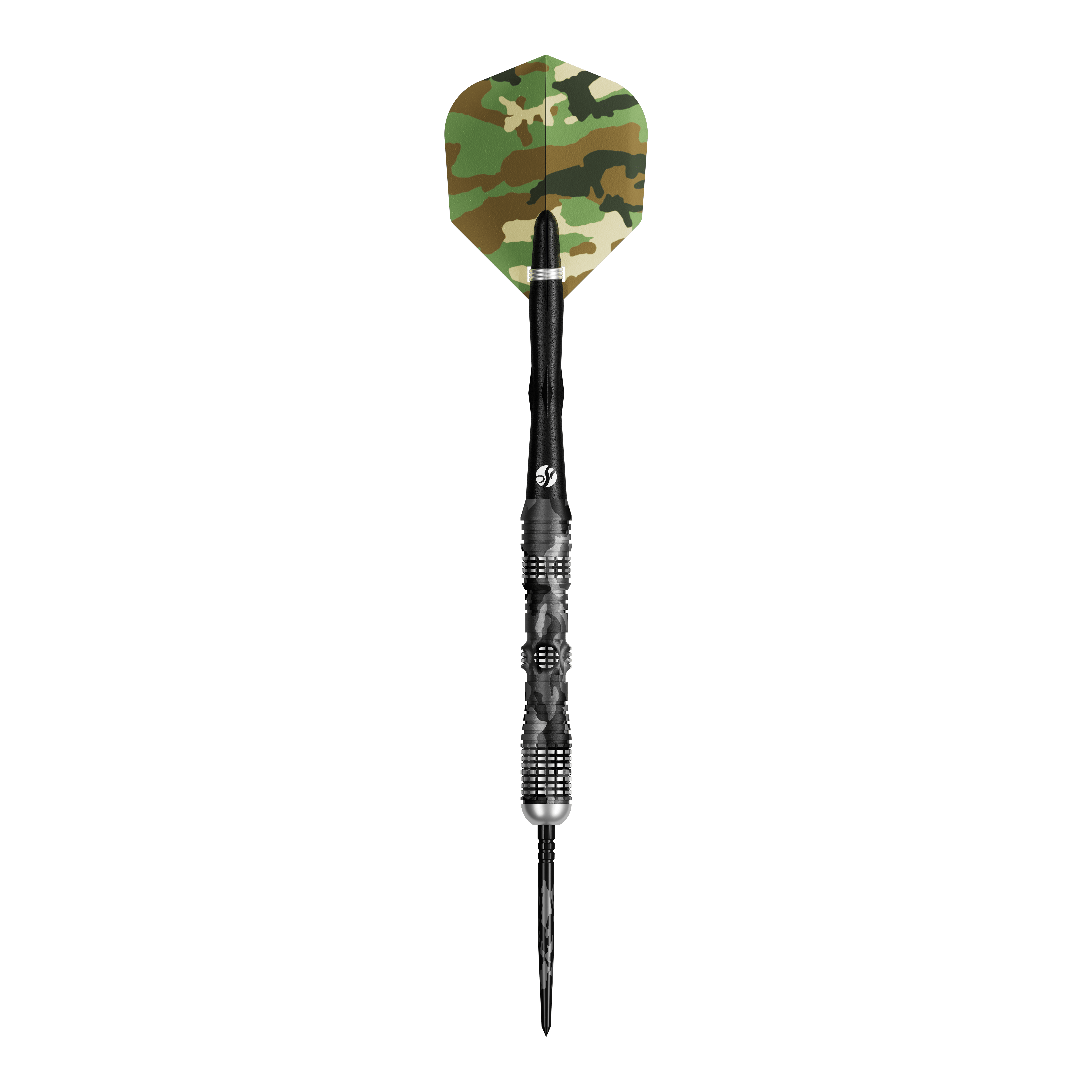 Shot Camo Longshot Turbo Point Steeldarts - 23g Shot Camo Longshot Turbo Point Steeldarts 23g sind Dartpfeile im Tarnmuster. Die Pfeile liegen parallel.