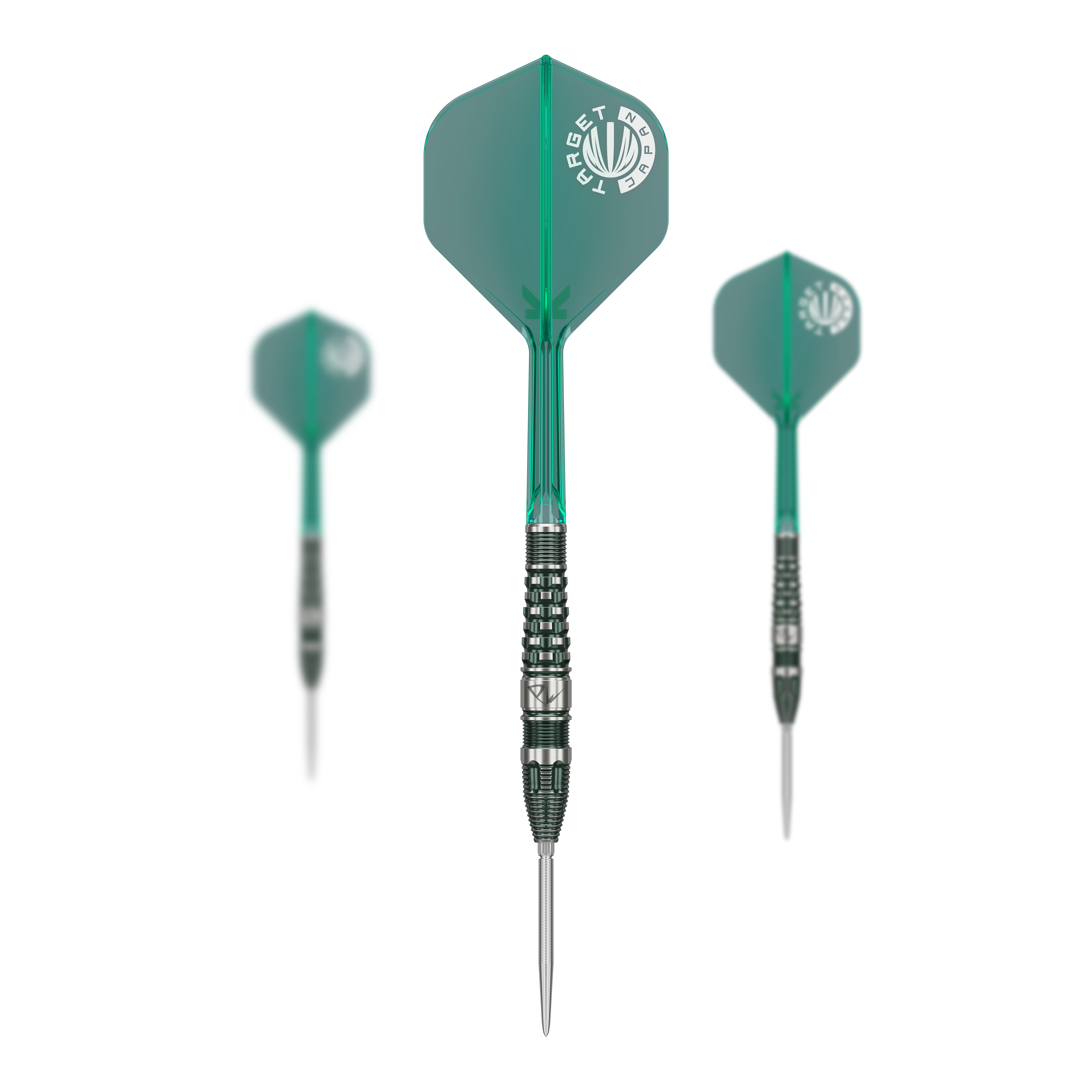 Target Japan Prime Series PW GEN 3 Swiss Point Steeldarts - 23g Das Bild zeigt ein Set der Target Japan Prime Series PW GEN 3 Swiss Point Steeldarts - 23g. Das Set beinhaltet mehrere hochwertige Dartpfeile.