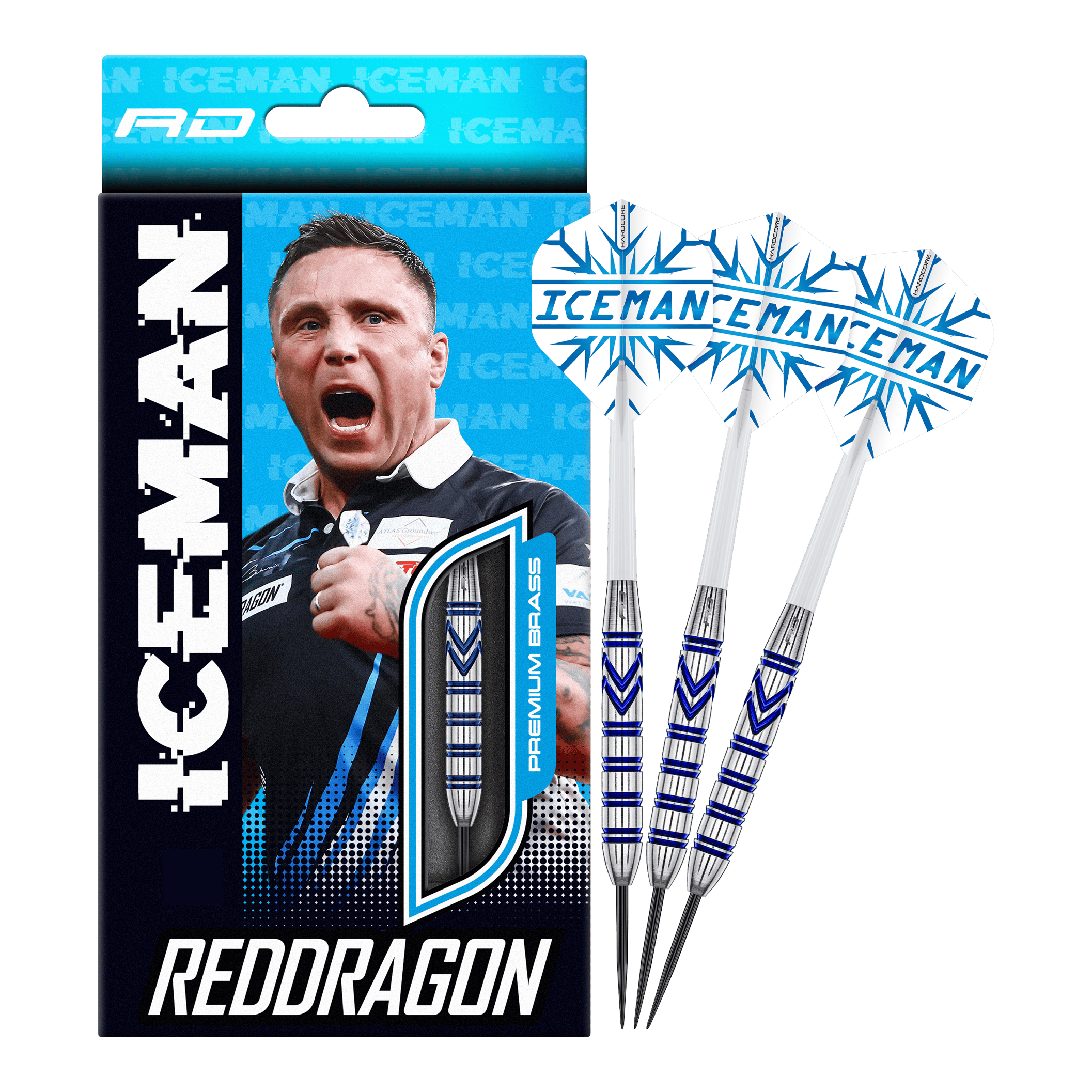 Red Dragon Gerwyn Price Brass Steel Darts - 21 g Red Dragon Gerwyn Price Brass Steel Darts - 21 g