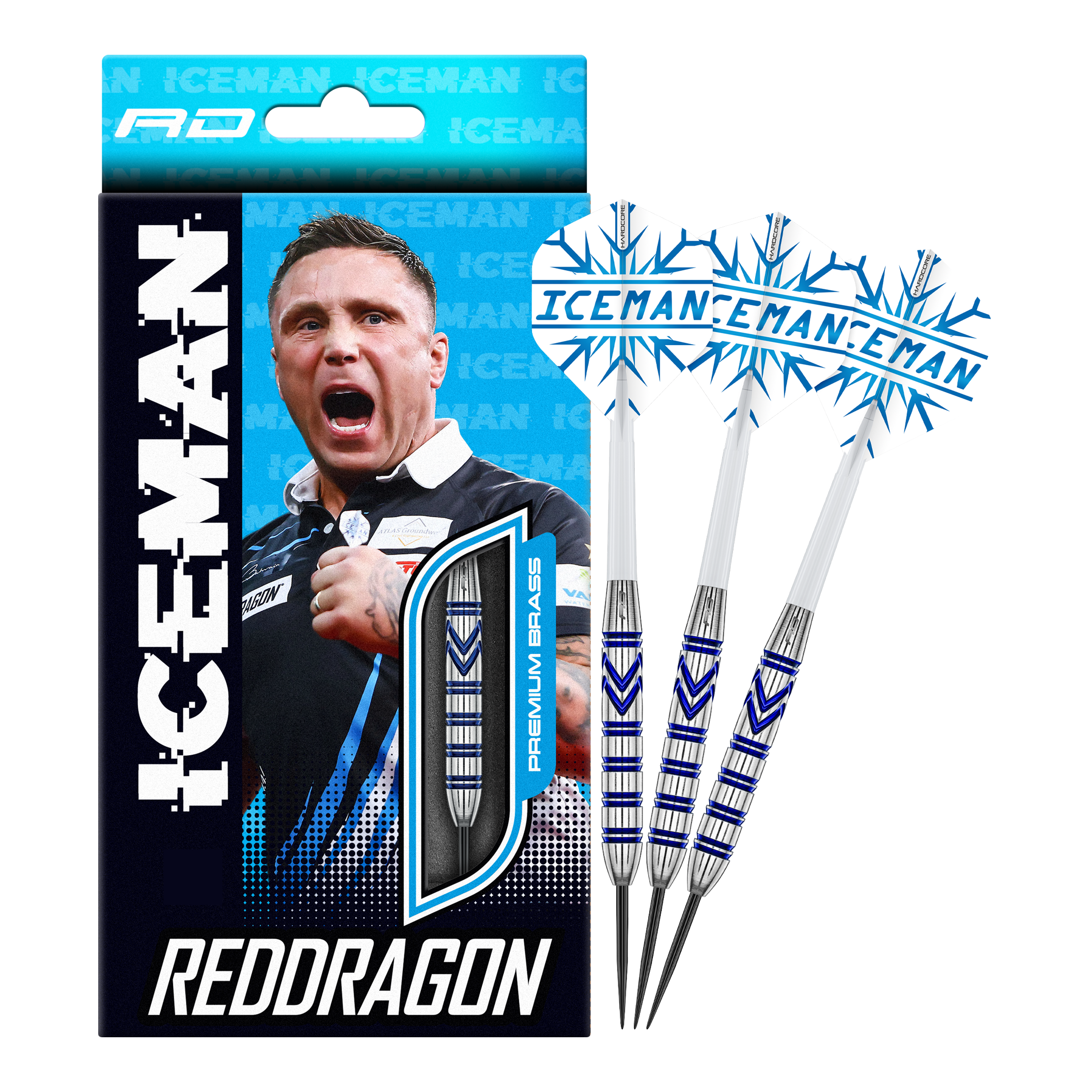 Red Dragon Gerwyn Price Brass Steel Darts - 21 g Zu sehen sind Red Dragon Gerwyn Price Brass Steeldarts - 21 g in vollständiger Ansicht. Die Darts sind robust und für den Wettkampf entwickelt.