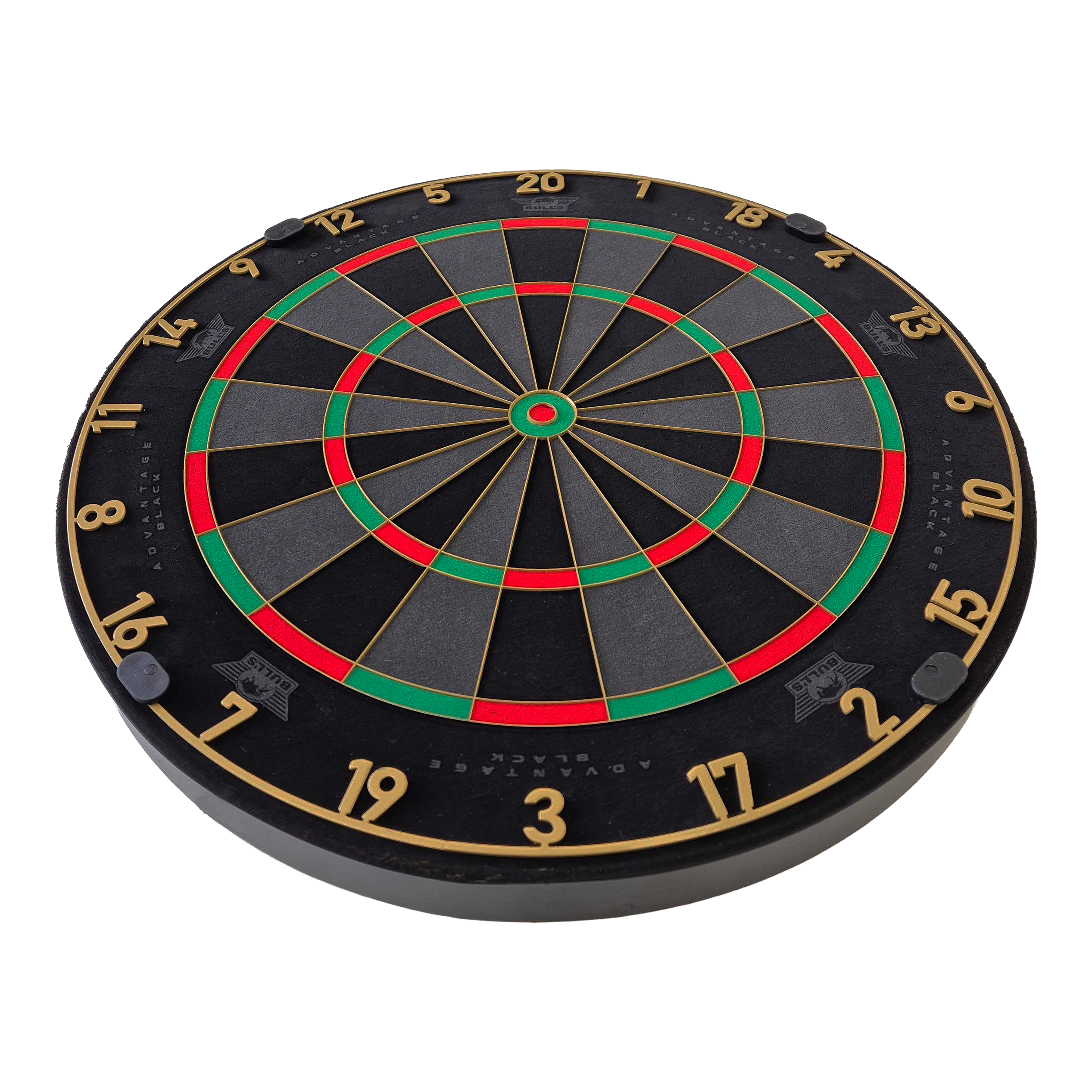 Dieses Foto stellt das BullsNL Advantage Black Edition Steeldartboard dar. Es ist ein weiteres Bild dieses Dartboards.