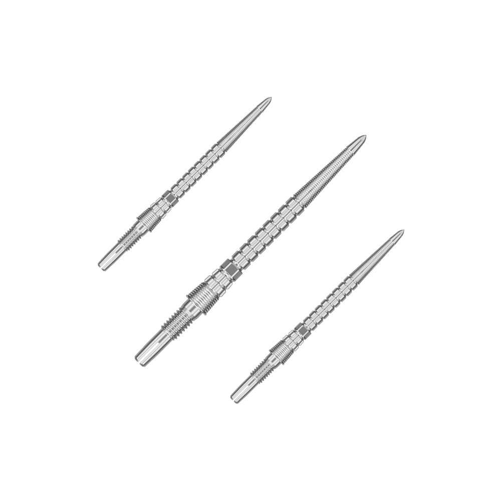 Target Chrono Swiss Storm Point Dart Tips - Silver