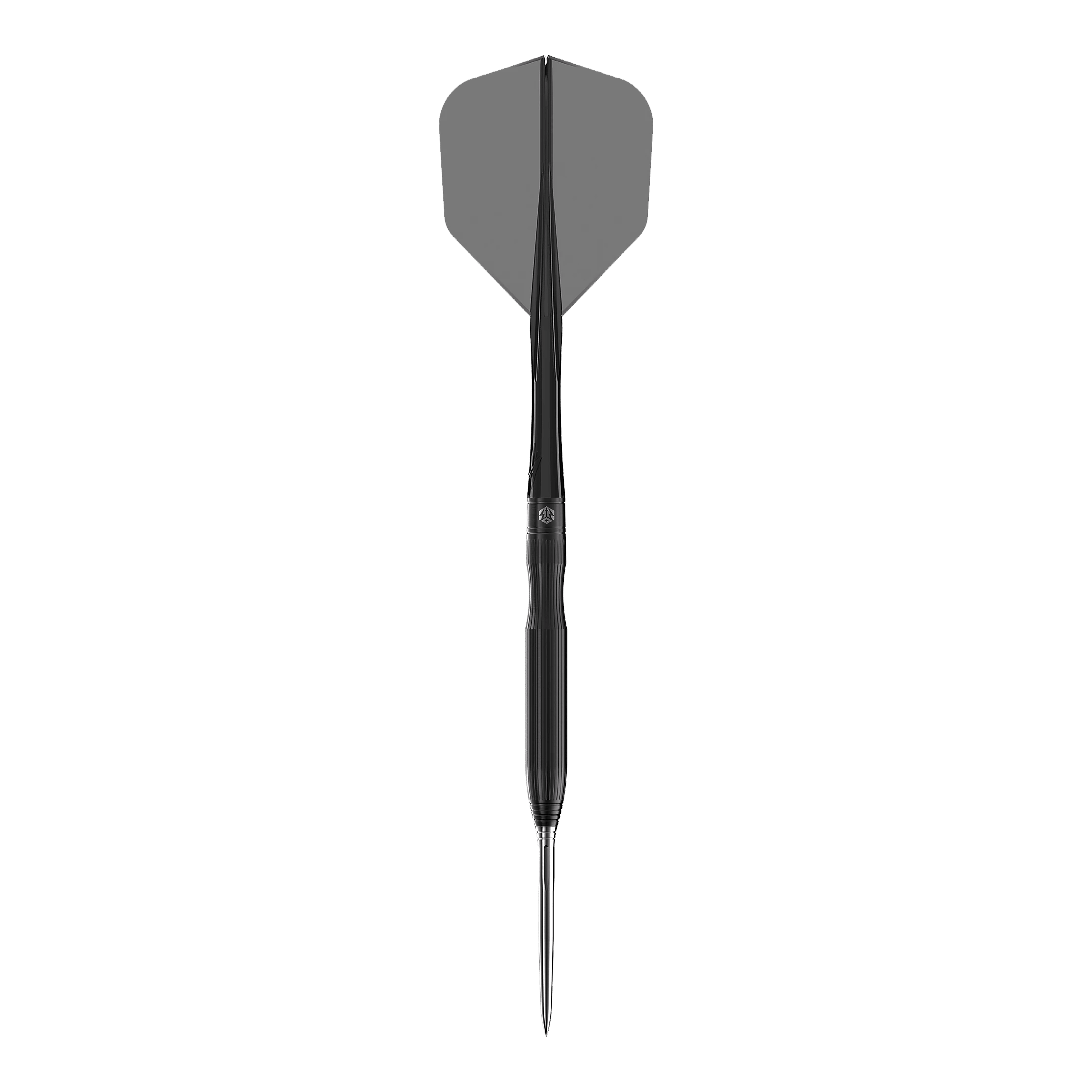 Hier ist der Caliburn Chord C1 Steeldart mit 21,5g zu sehen. Der Dartpfeil ist aus der Nähe fotografiert.