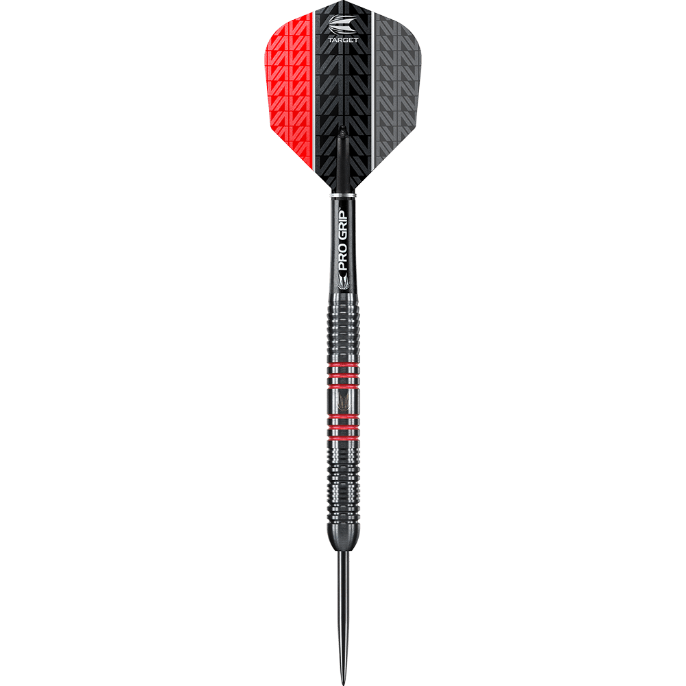 Target Vapor8 Black Red Steeldarts