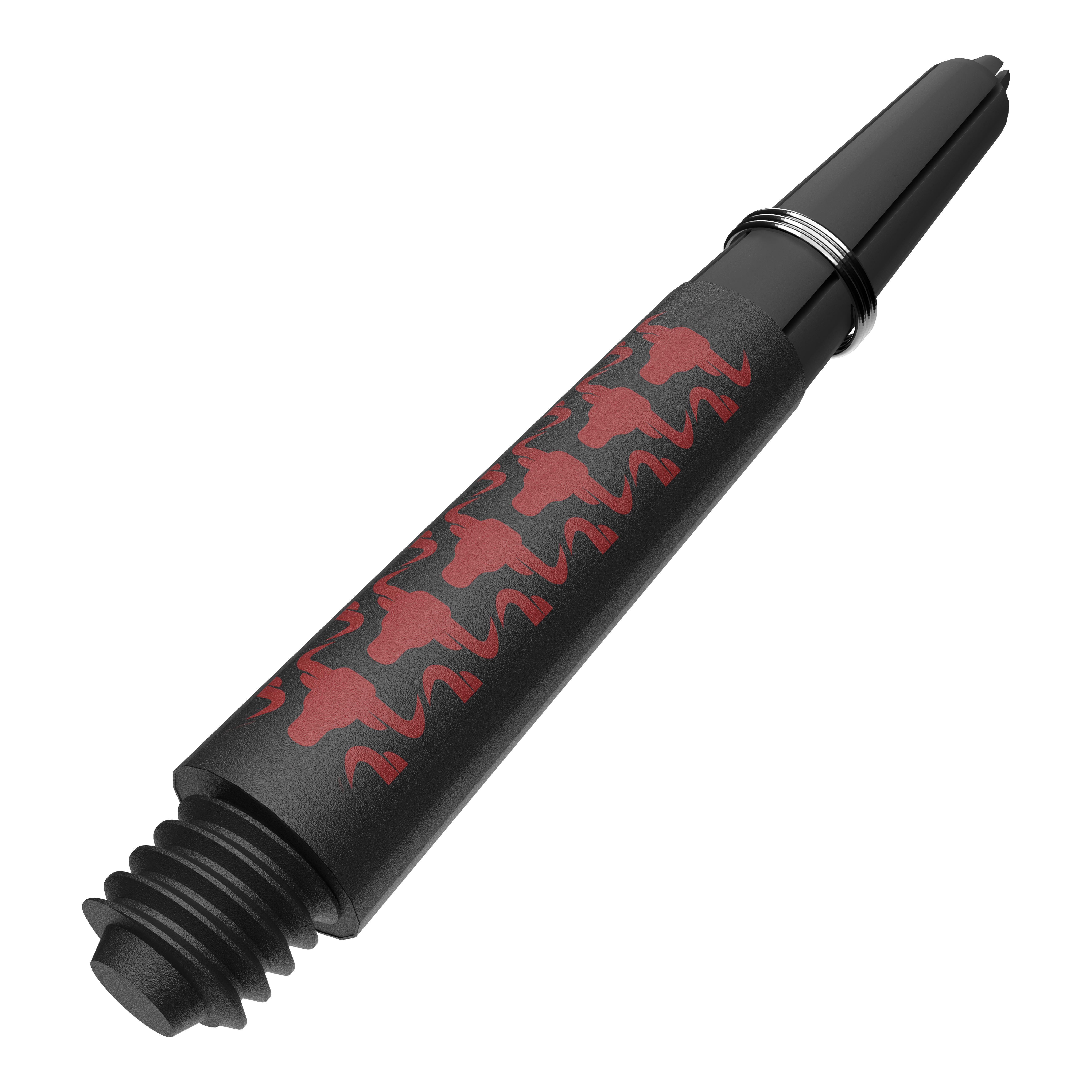Bulls NL Capo Carbon Shafts - Red Gezeigt wird ein roter Capo Carbon Shaft in kurzer Ausführung mit 34mm Länge. Das Zubehör eignet sich für den Einbau in Dartpfeile.