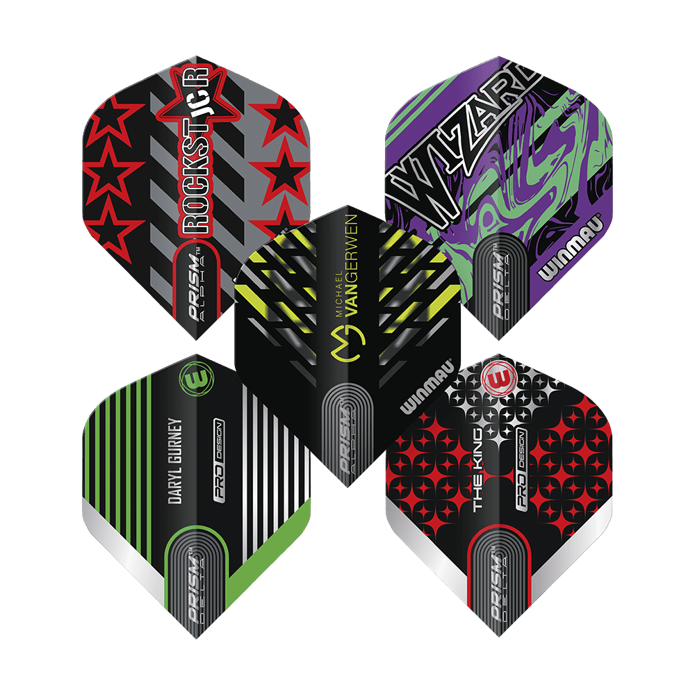 Winmau Players Pro Design Prism Flights Collection