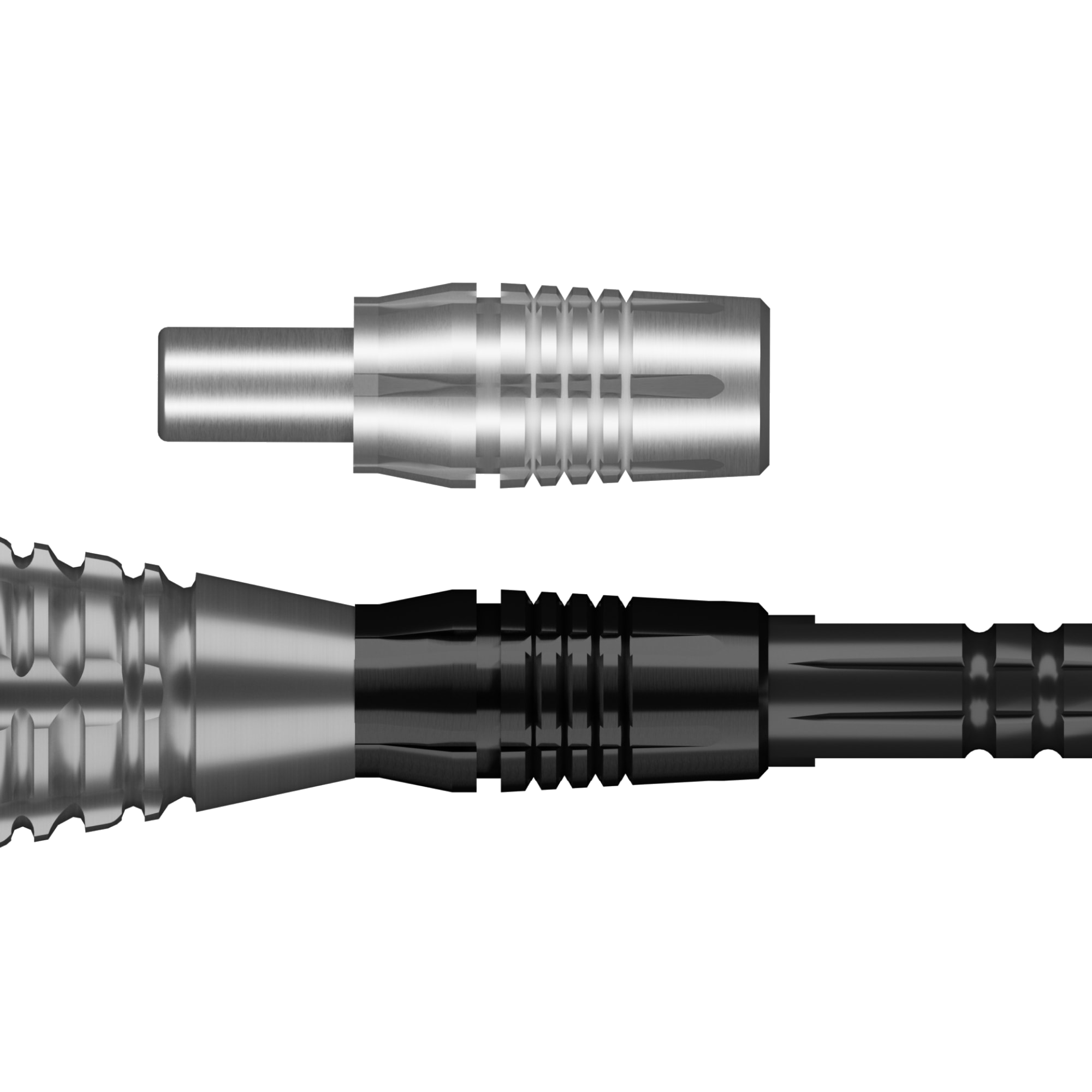 Shot Threadhead Point Adapter Das Bild zeigt einen Shot Threadhead Point Adapter. Dieses Produkt ist für Dartspitzen geeignet.