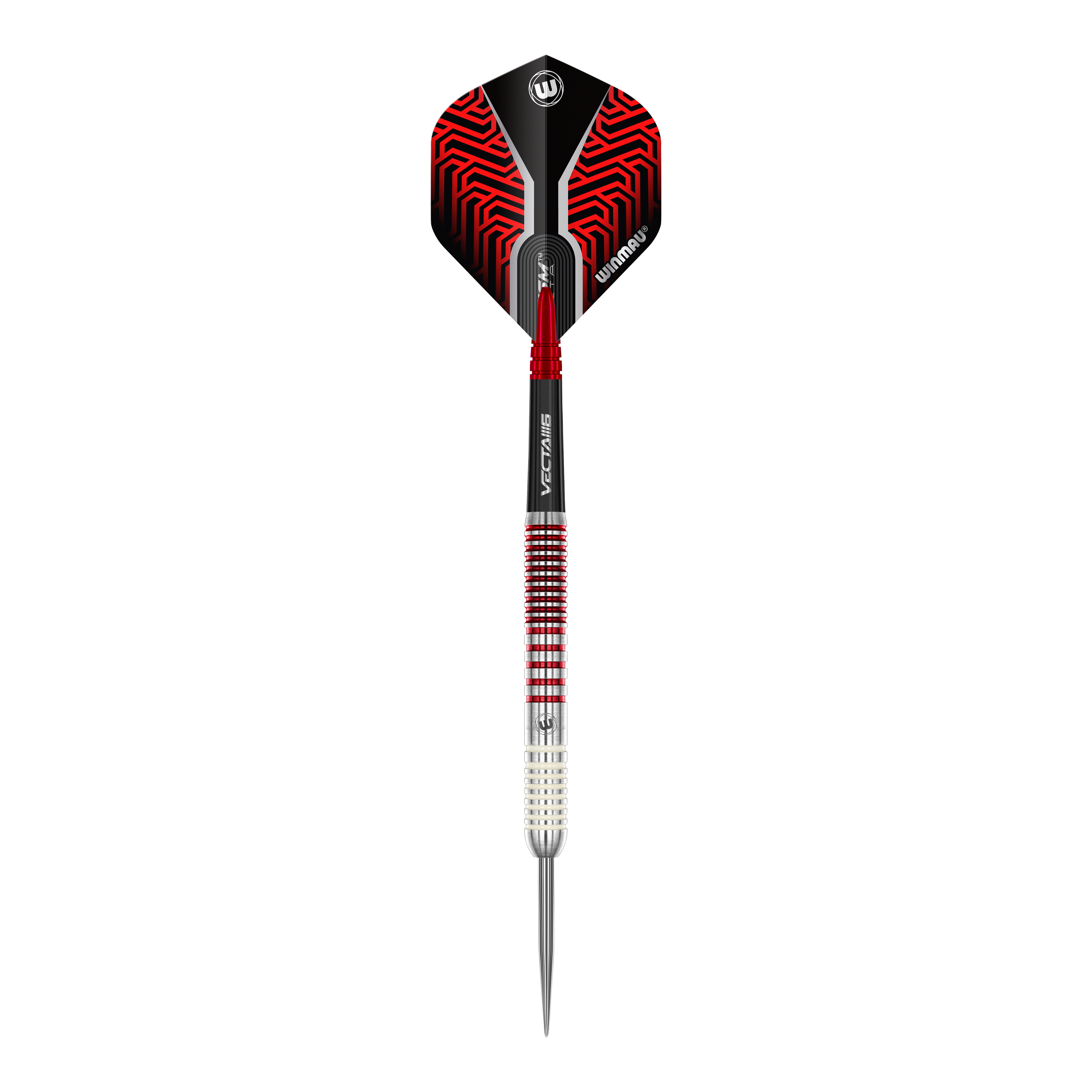 Winmau Team 360 Jack Johnson steel darts - 24g Auf dem Bild sind die Winmau Team 360 Jack Johnson Steeldarts mit 24g Gewicht zu sehen. Dieses Dart-Set ist beliebt bei erfahrenen Spielern.