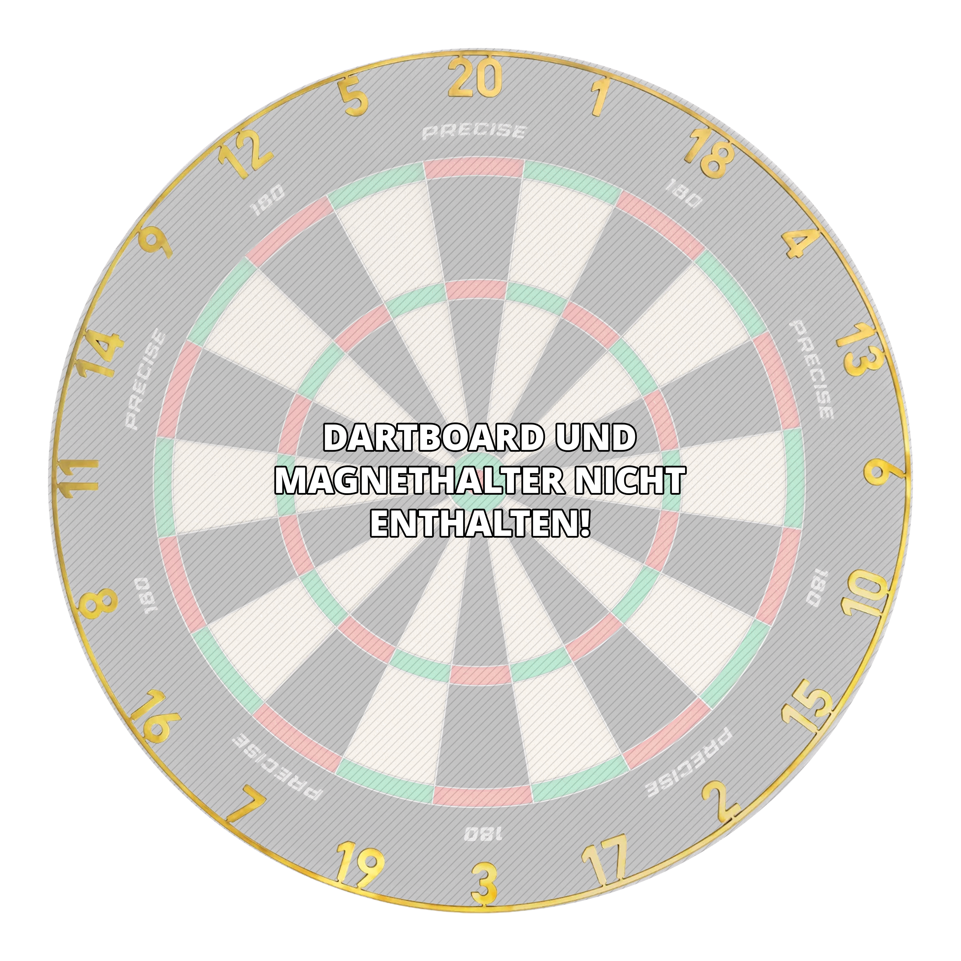 Das Bild zeigt ein Produkt mit dem Dateinamen ONE1041_Precise_180_OnePiece_Lasercut_Zahlenring_Gold_3. Es handelt sich vermutlich um einen goldenen Zahlenring für Dartboards.
