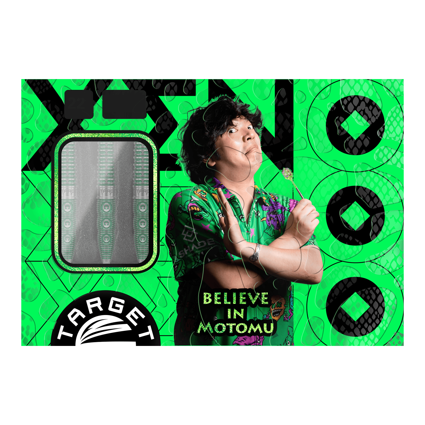 Target Japan Prime Series Motomu Sakai Xeno GEN1 Swiss Point Steeldarts Das Bild zeigt den Target Japan Prime Series Motomu Sakai Xeno GEN1 Swiss Point Steeldarts. Dieser Dart ist ideal für Präzision und Kontrolle beim Spiel.