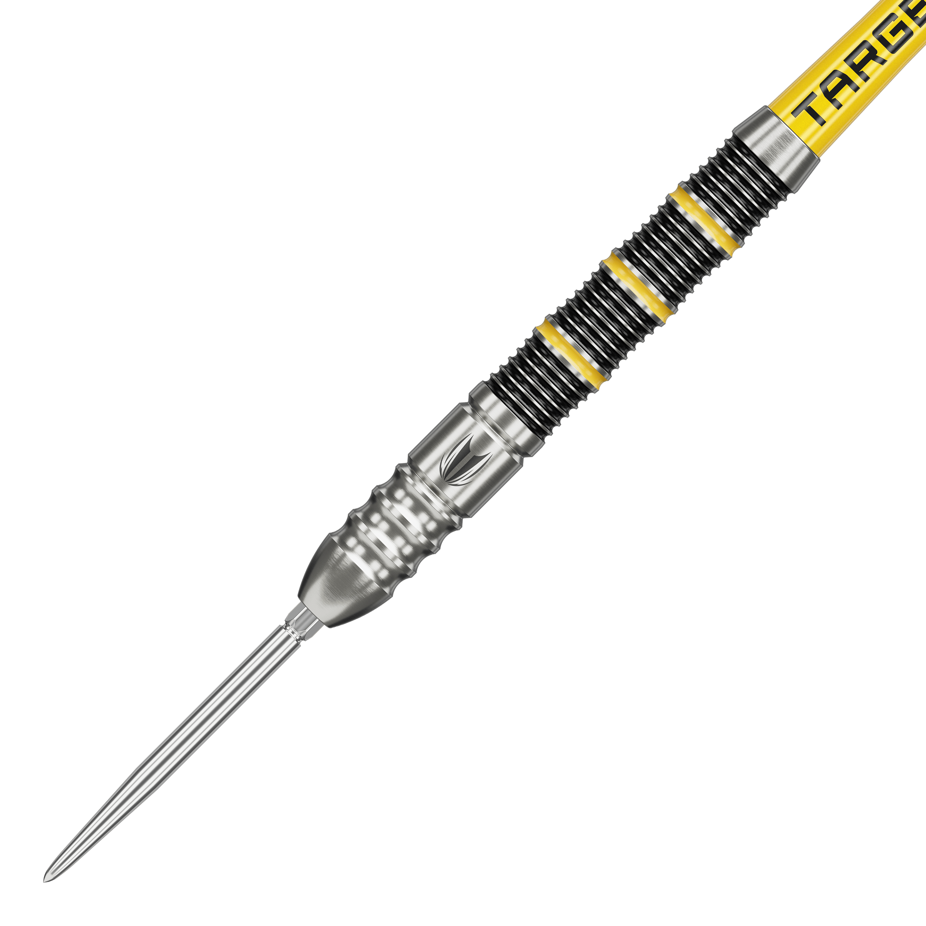 Target Buzz 02 Swiss Points steel darts Gezeigt werden die Target Buzz 02 Swiss Points Steeldarts. Sie sind ideal für professionelle Dartspieler.