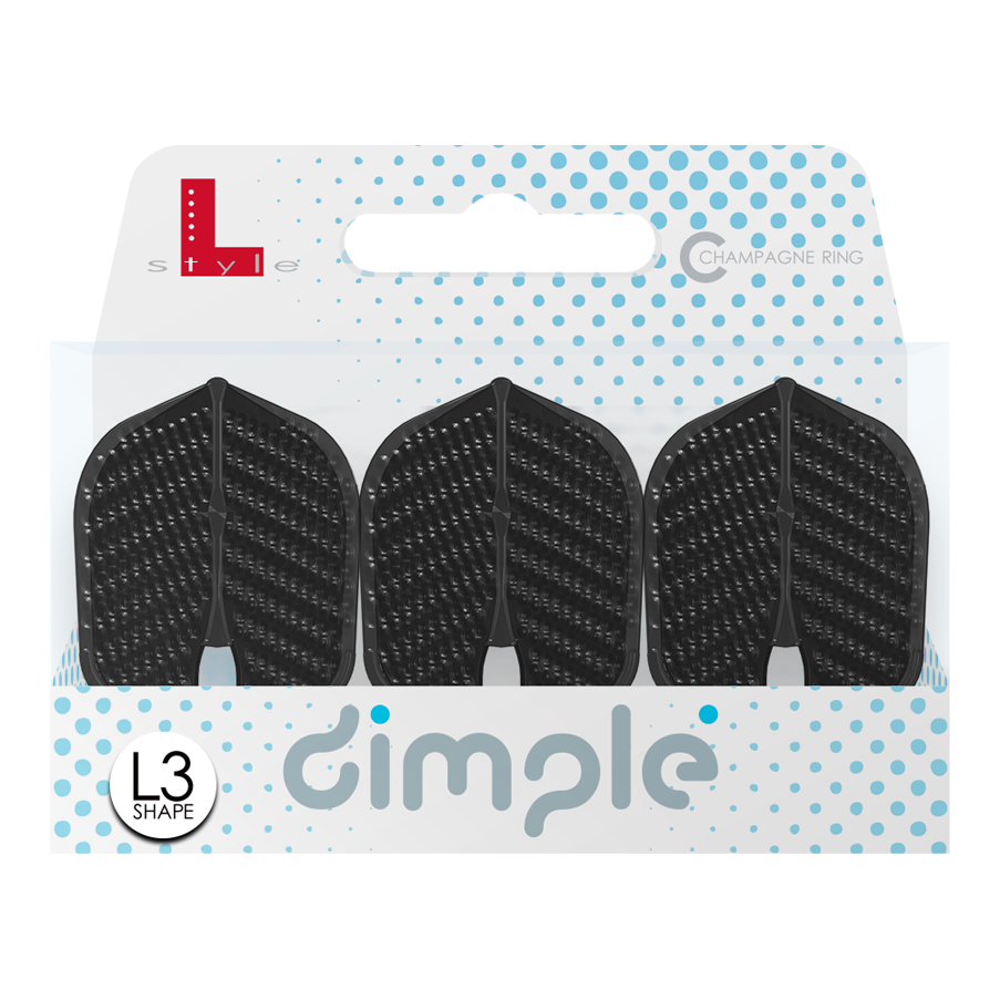 L-Style Flights Dimple Champagne L3PRO Shape