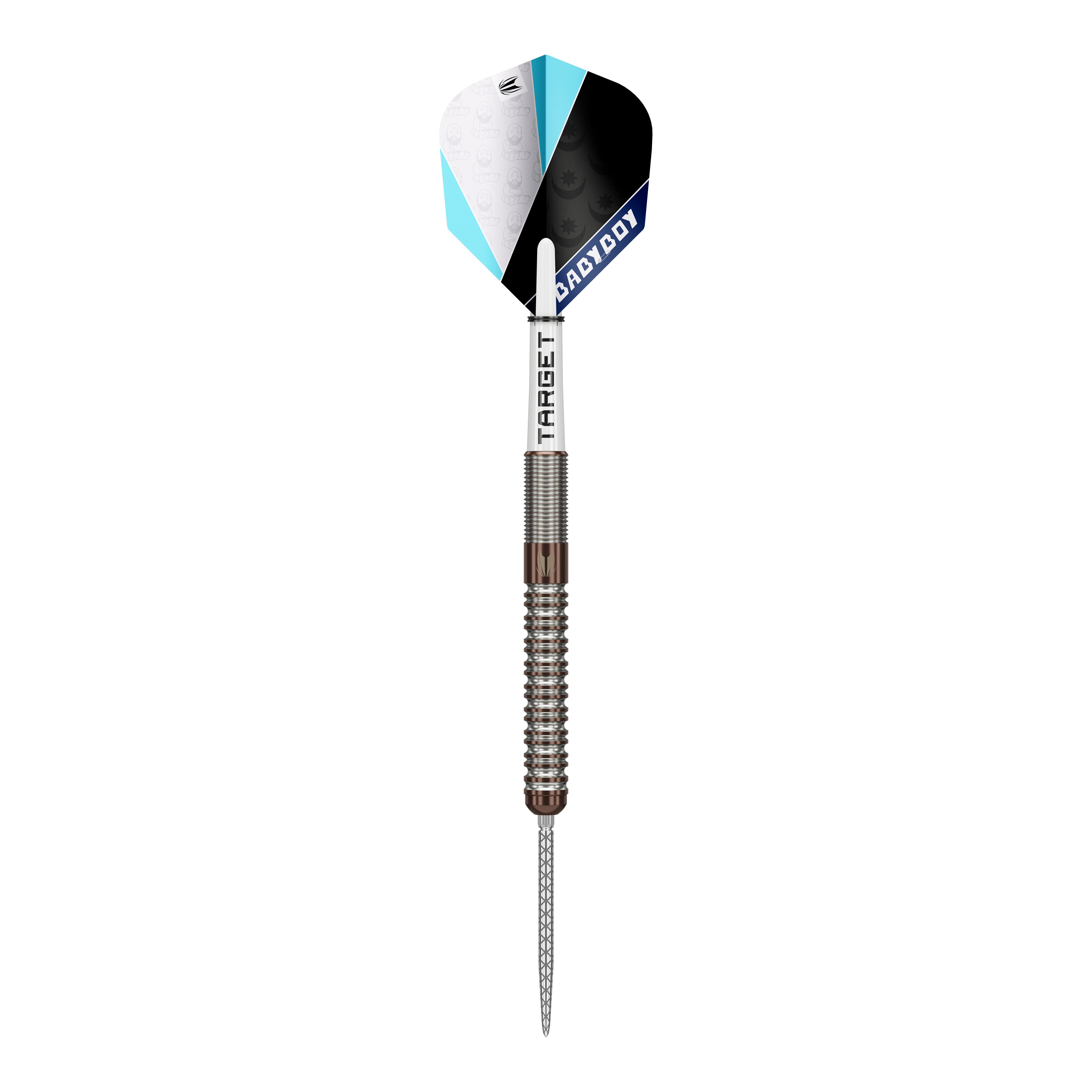 Gezeigt werden die Target Adam Lipscombe Swiss Points Steeldarts. Sie eignen sich ideal für anspruchsvolle Dartspieler.