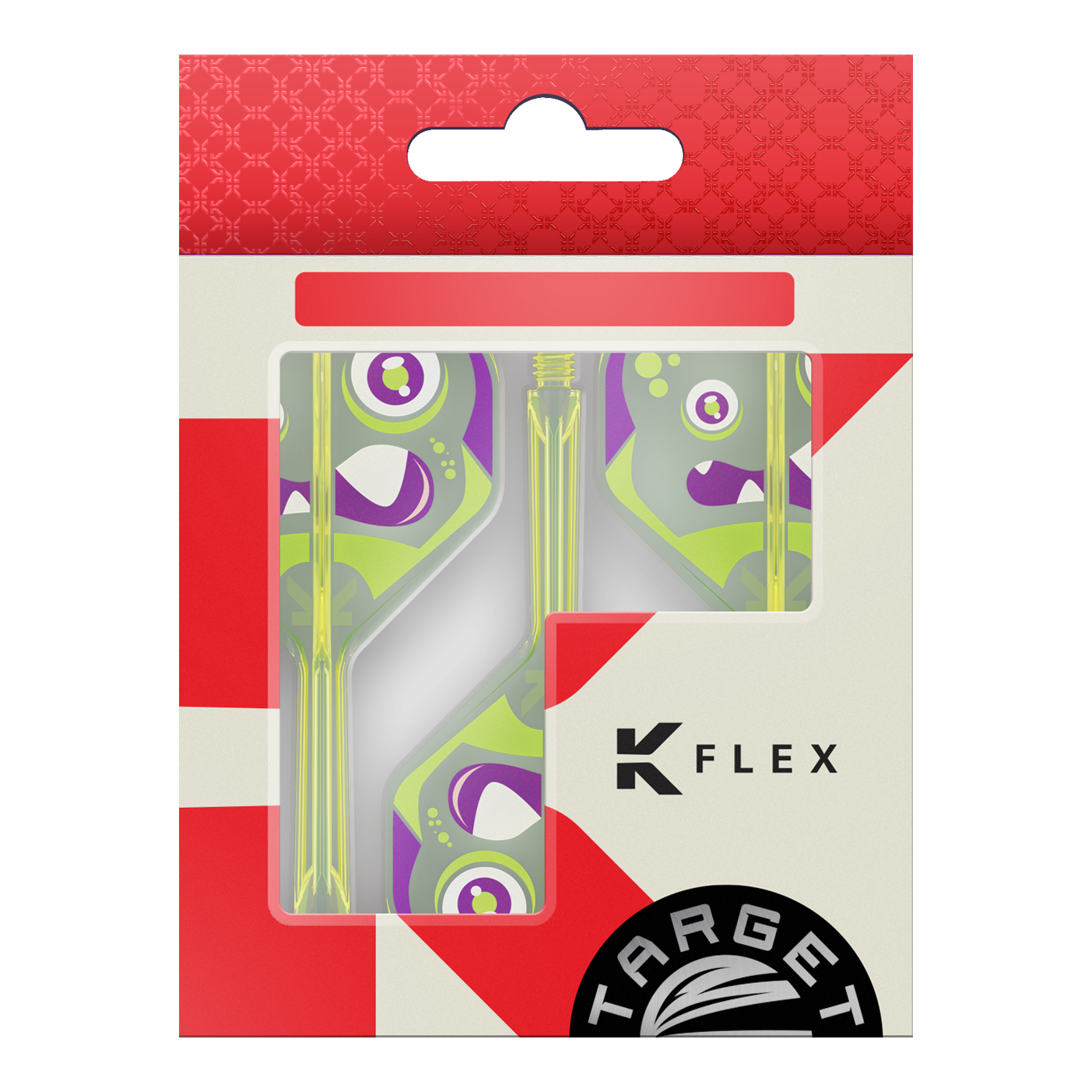 Target Japan K-Flex Xeno No2 Standard Flights Zu sehen sind die Target Japan K-Flex Xeno No2 Standard Flights. Sie werden als Dartflights verwendet.