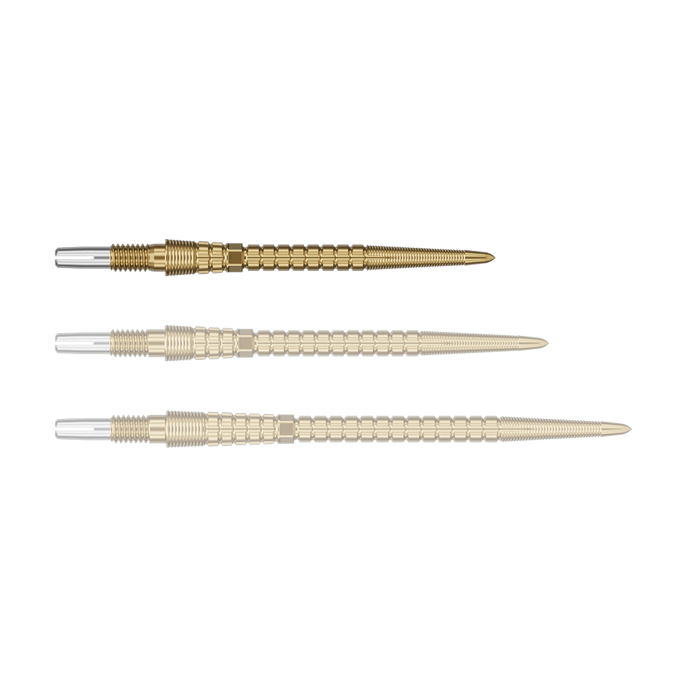 Target Chrono Swiss Storm Point Dart Tips - Gold
