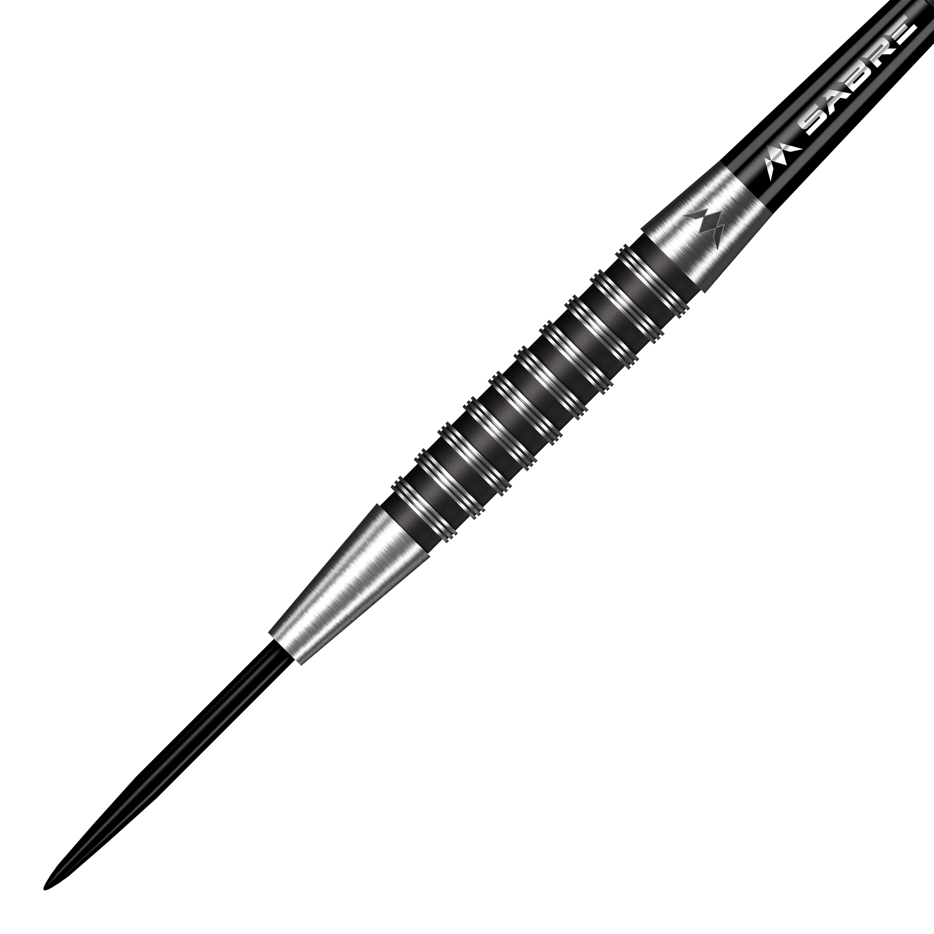 Mission Kunai Black PVD Steel Darts - 23g Das Bild zeigt Mission Kunai Black PVD Steeldarts - 23g. Diese hochwertigen Steeldarts haben ein modernes schwarzes Design.