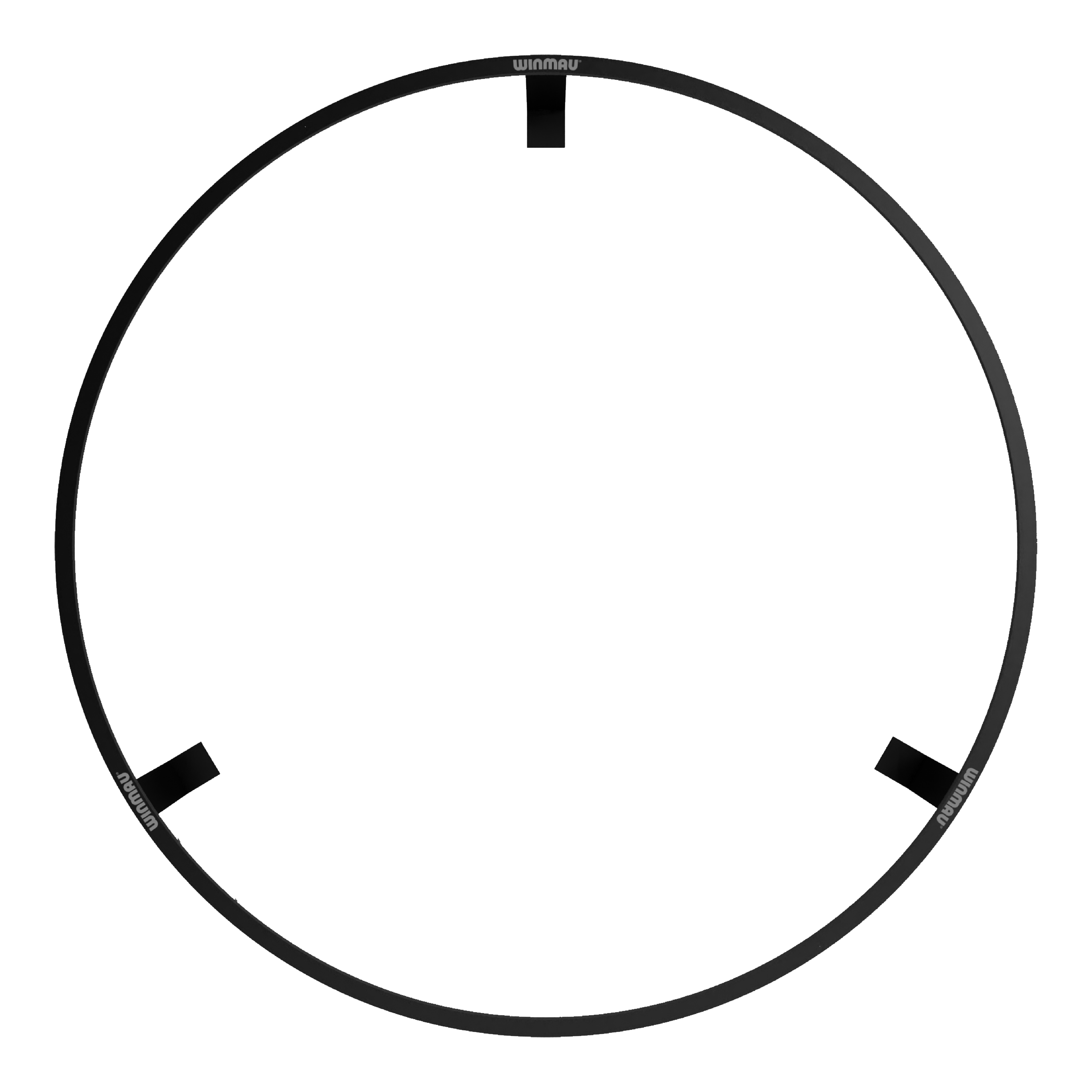 BUNDLE Winmau Plasma LED lighting and surround Das Bild zeigt das Winmau Plasma LED Beleuchtung und Surround Bundle. Es handelt sich um einen runden LED-Leuchtring, der für Dartboards verwendet wird.