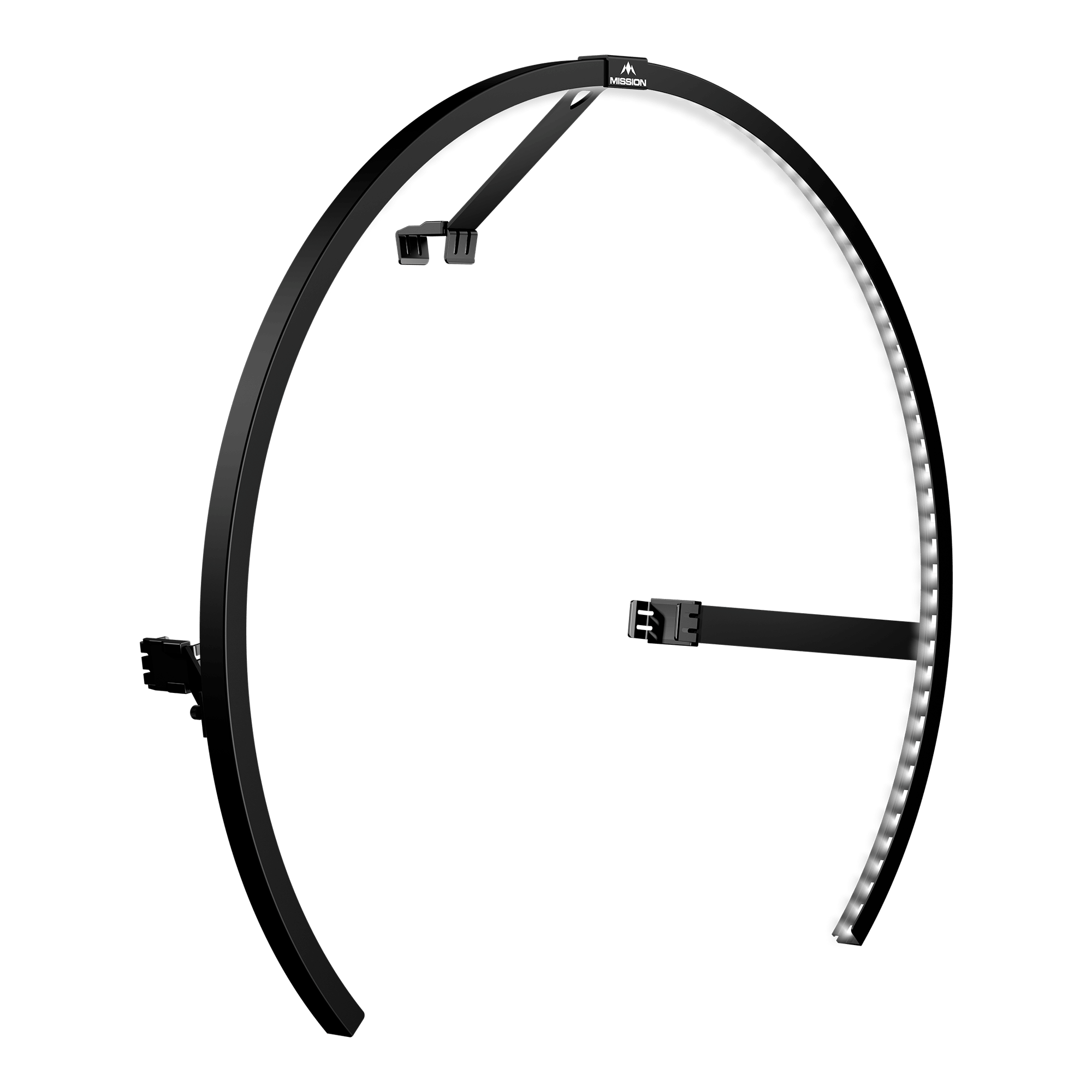 Mission Torus 270 LED Dartboard Lighting - Black Mission Torus 270 LED Dartboard Beleuchtung - Schwarz. Diese schwarze LED-Beleuchtung sorgt für optimale Sicht beim Dartspielen.