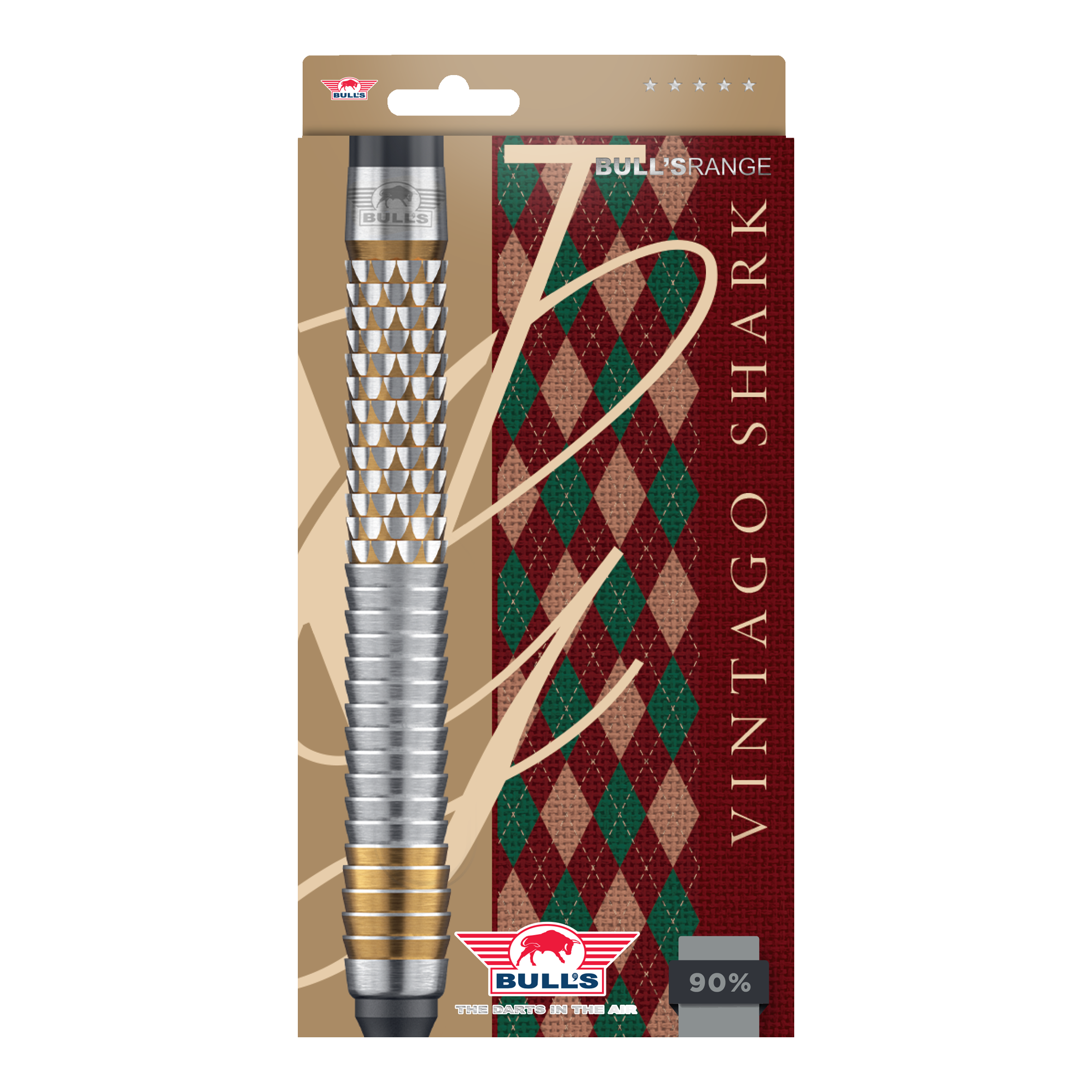 Bulls NL Vintage Shark Soft Darts - 18g Hier sieht man die Bulls NL Vintago Shark Softdarts - 18g. Sie sind ideal für Softdartspieler geeignet.