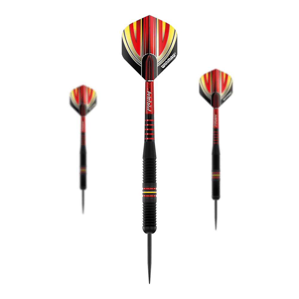 Winmau Outrage V1 Black Coated Brass Steel darts