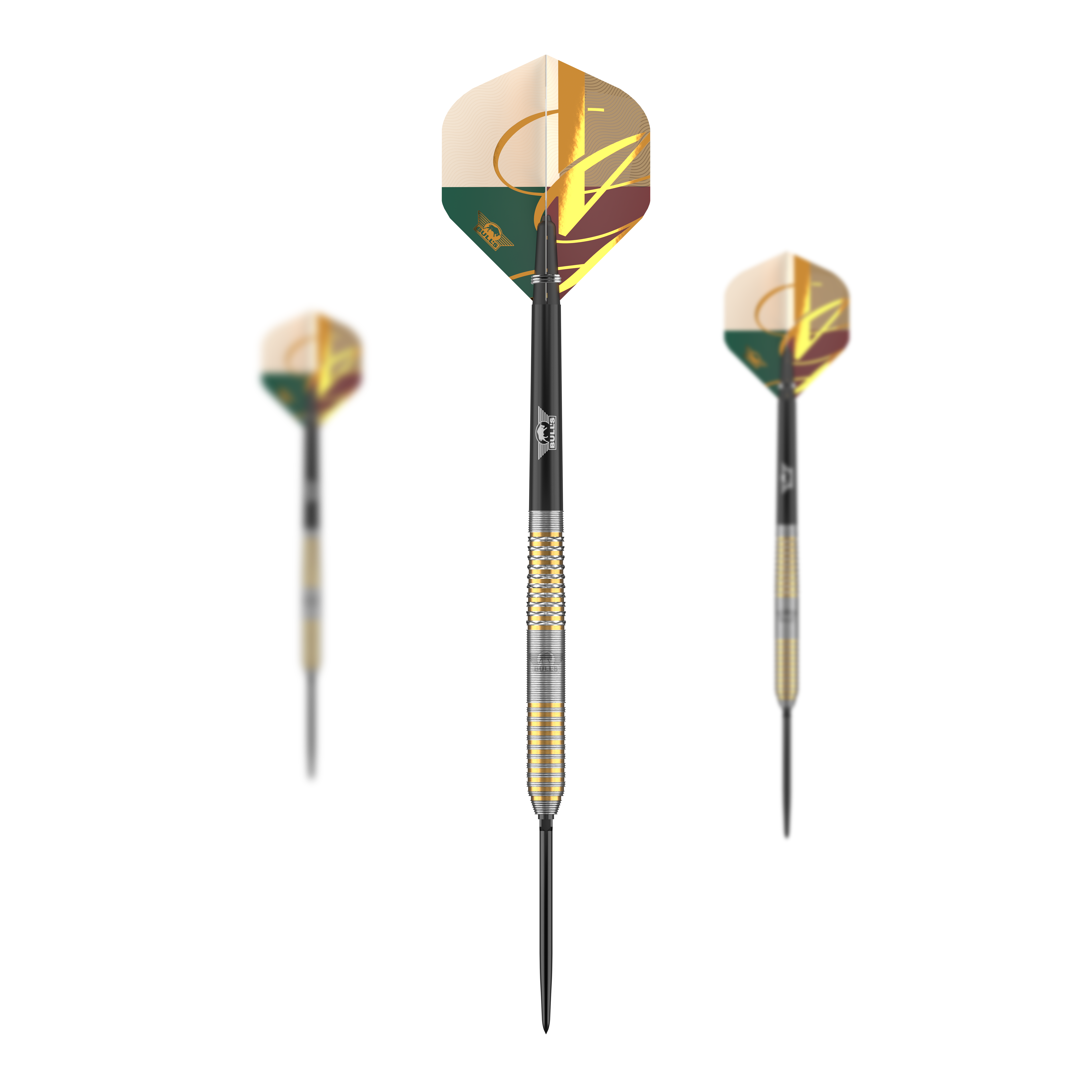 Bulls NL Vintage Ghost Convertible Points Steel Darts