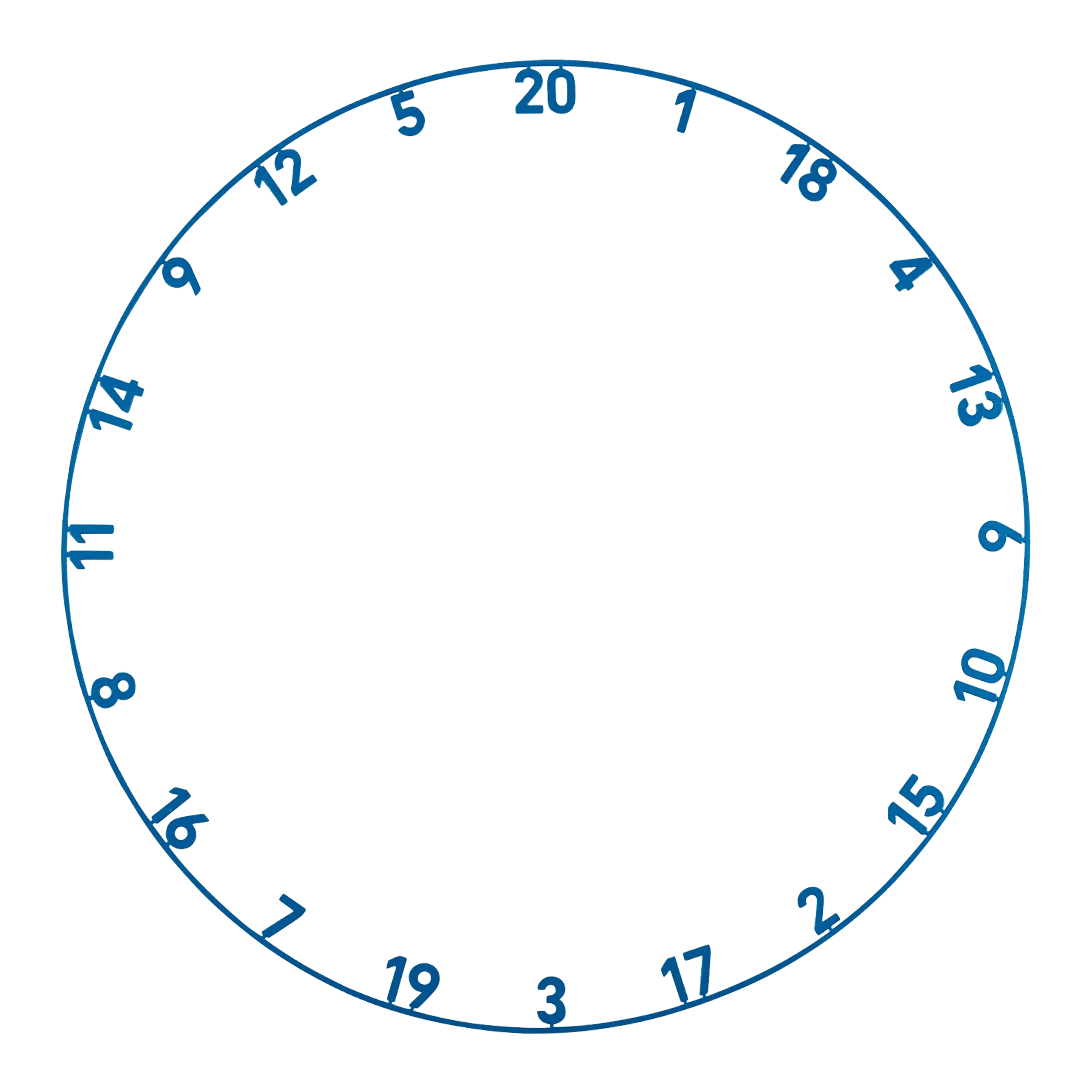 Precise 180 OnePiece Lasercut Number Ring Das Bild zeigt ONE1090_Precise180_OnePiece_Lasercut_Zahlenring_ArcticBlue_1. Die Abbildung dient zur Veranschaulichung dieses Produkts oder Dateinamens.