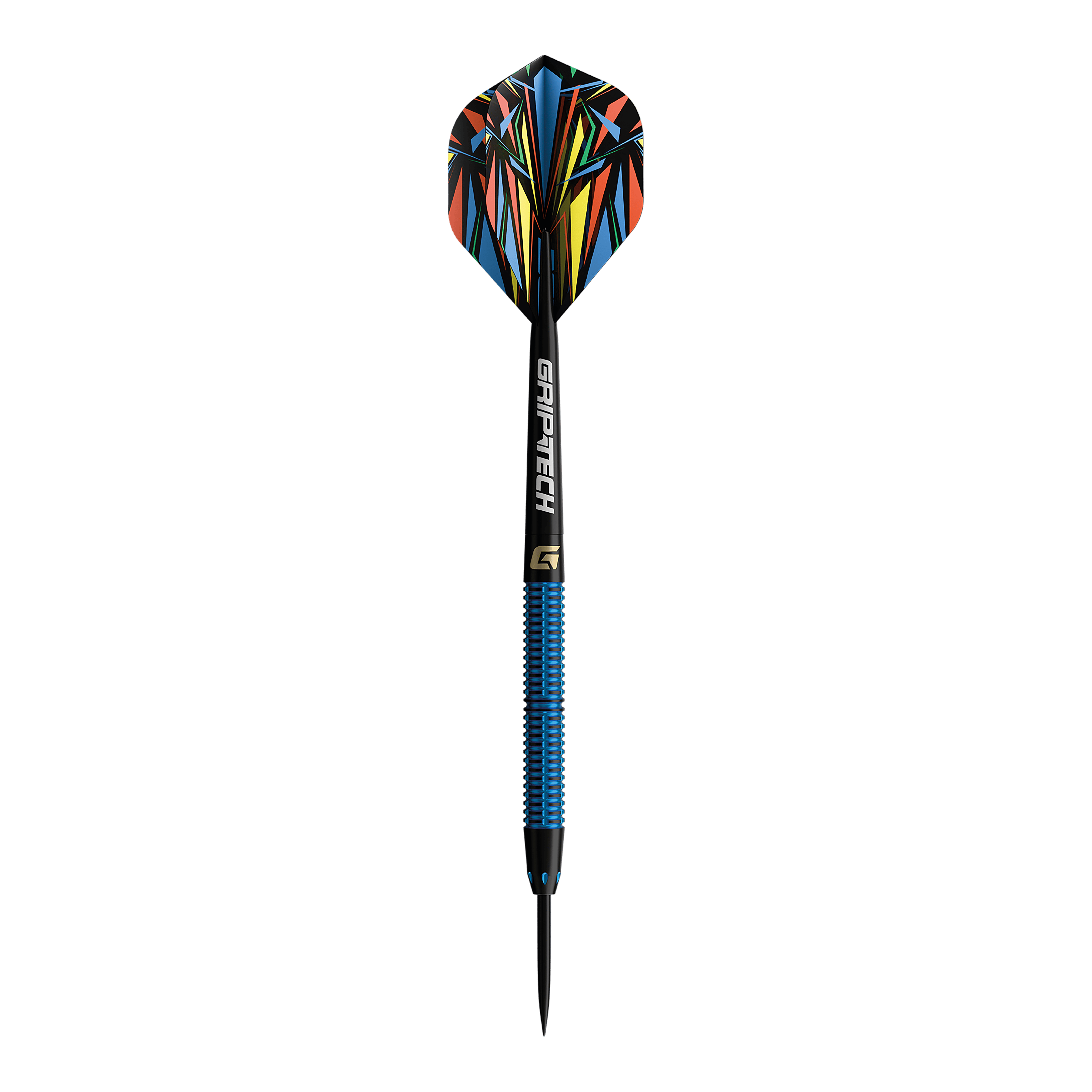 Auf diesem Bild sind die GOAT Athlete Black Tungsten Steeldarts abgebildet. Diese Darts bestehen aus hochwertigem Tungsten.