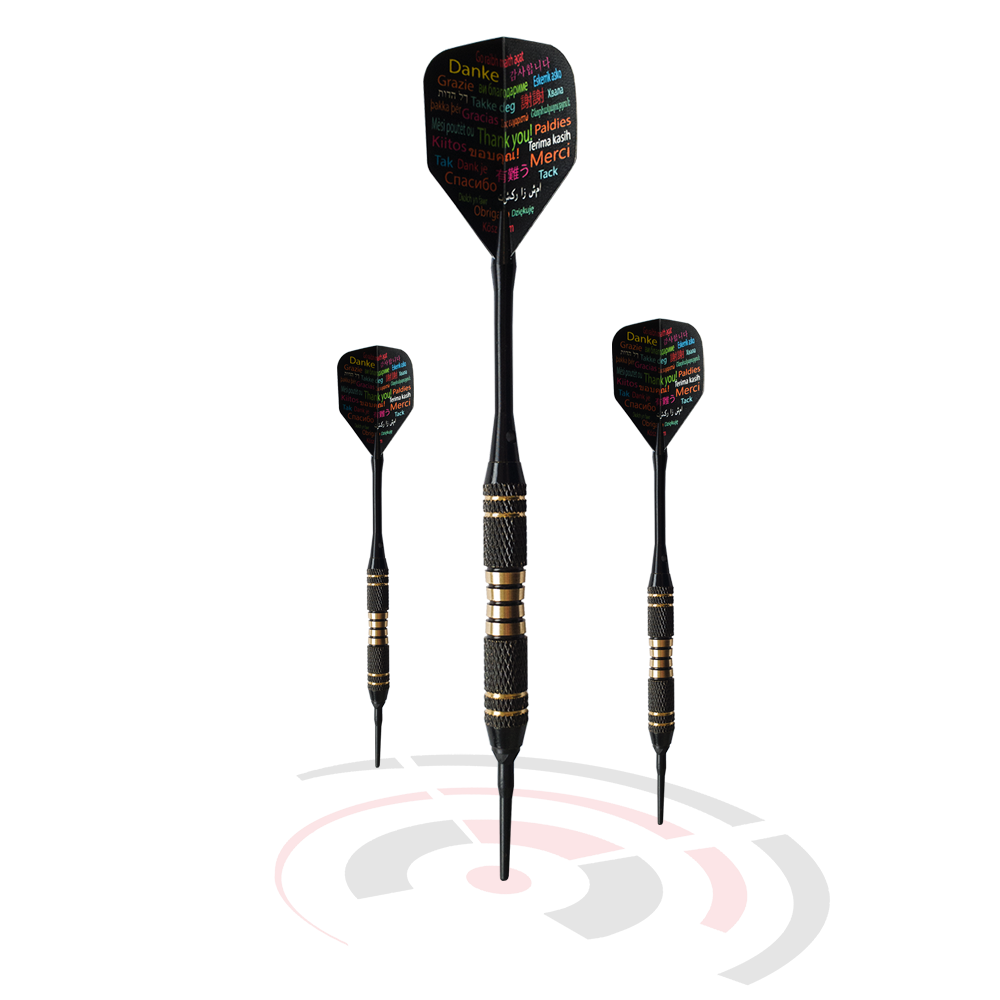 McDart Black Gold V2 soft darts - 19g